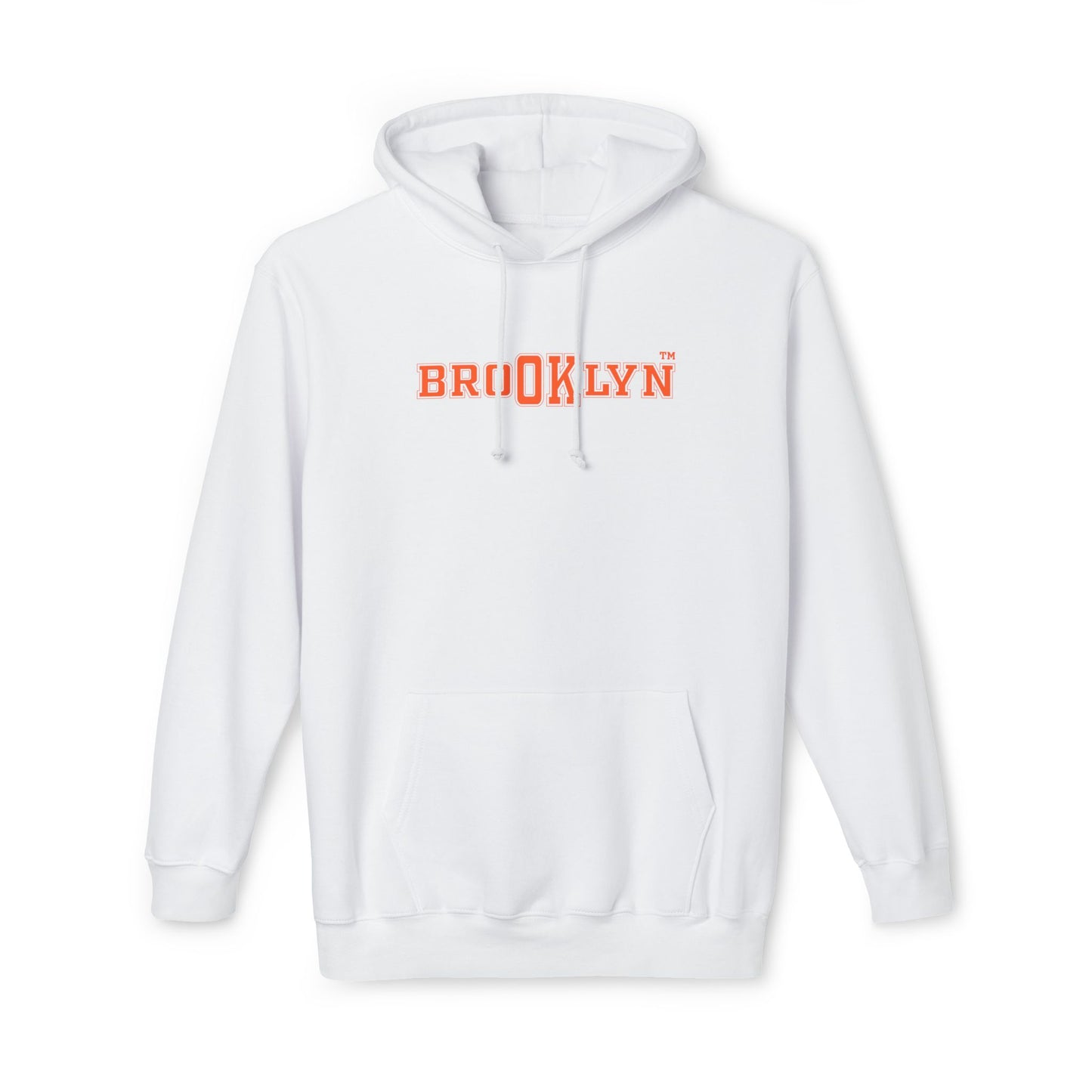 Ok Brooklyn's Unisex Hooded Sweatshirt, Made in US