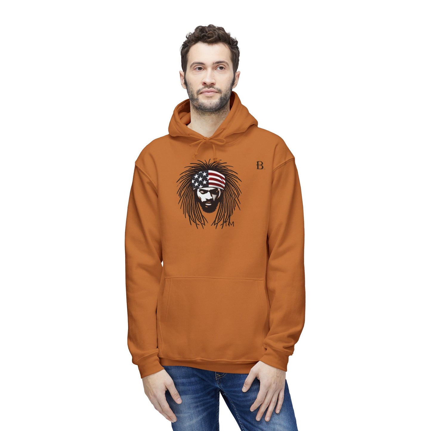Begetter's Unisex Hooded Sweatshirt, Made in US