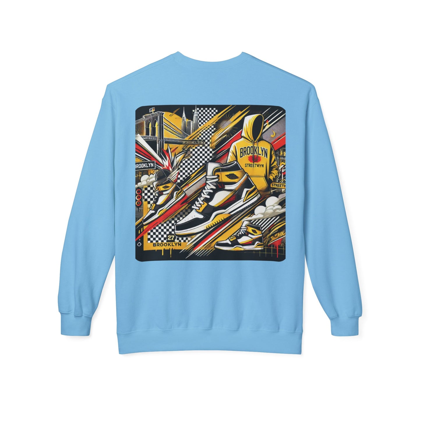 Ok Brooklyn's Unisex Midweight Softstyle Fleece Crewneck Sweatshirt