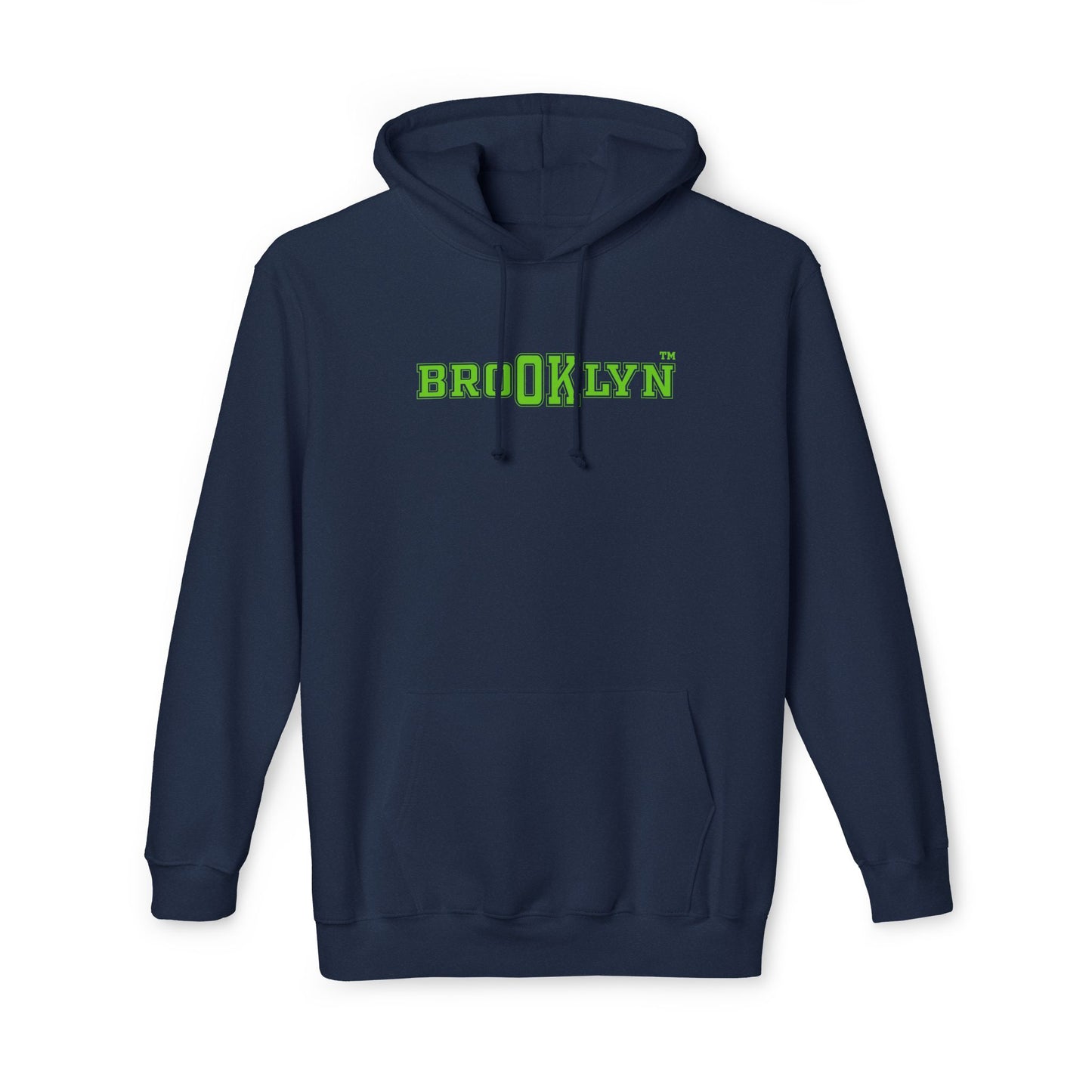 Ok Brooklyn's Unisex Hooded Sweatshirt, Made in US