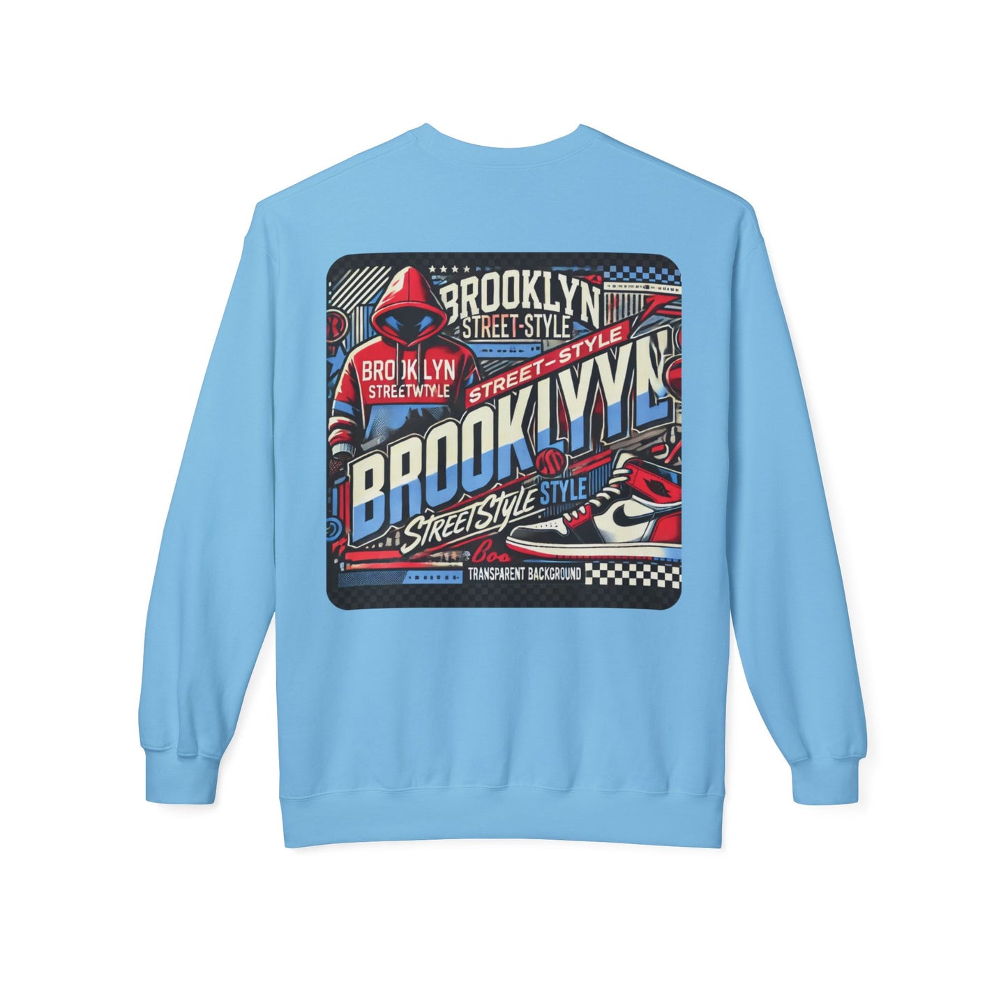 Ok Brooklyn's Unisex Midweight Softstyle Fleece Crewneck Sweatshirt
