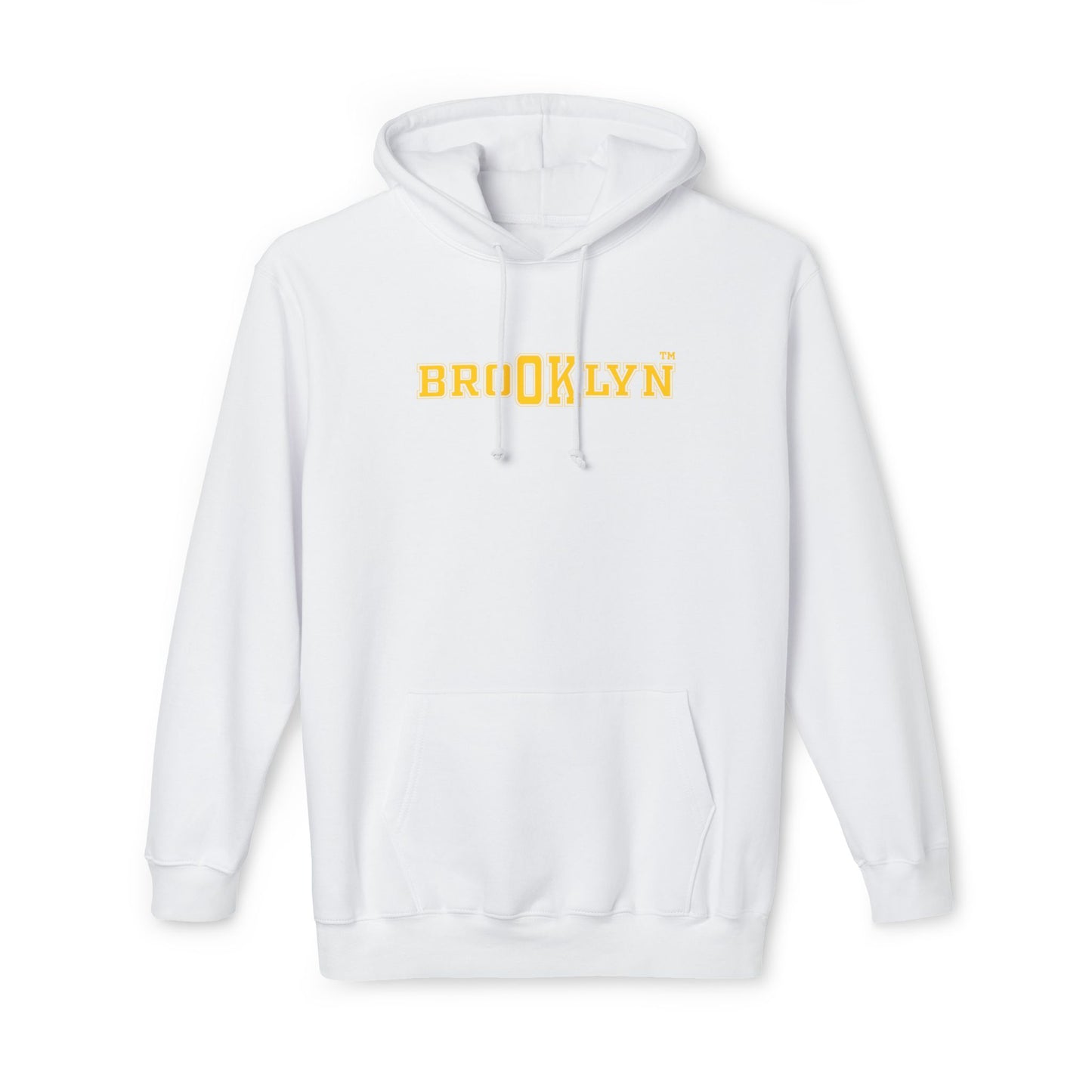 Ok Brooklyn's Unisex Hooded Sweatshirt, Made in US