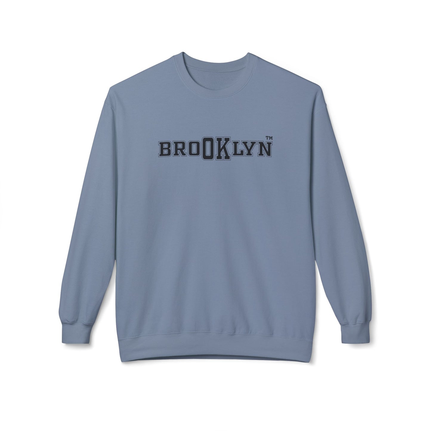 Ok Brooklyn's Unisex Midweight Softstyle Fleece Crewneck Sweatshirt