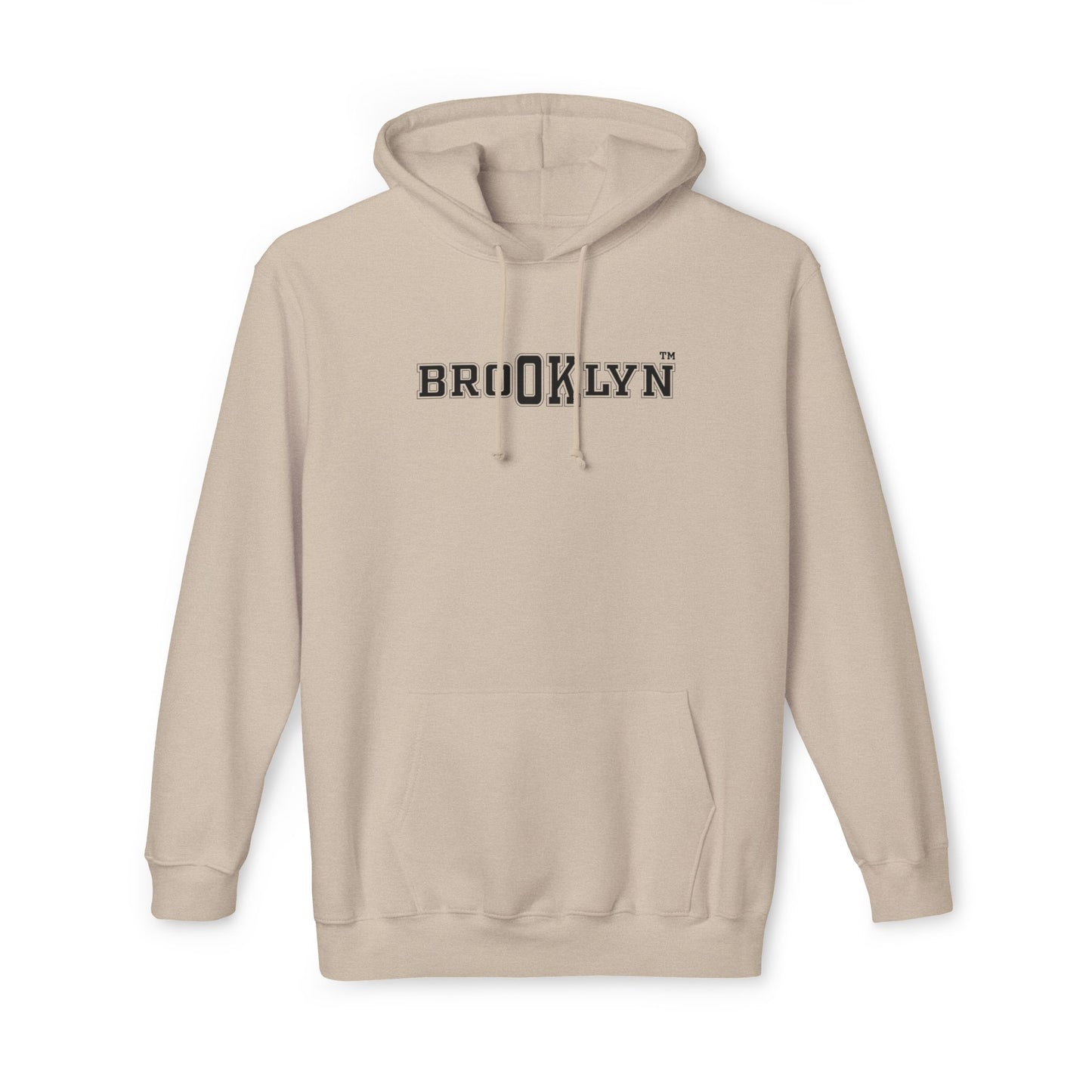 Ok Brooklyn's Unisex Hooded Sweatshirt, Made in US