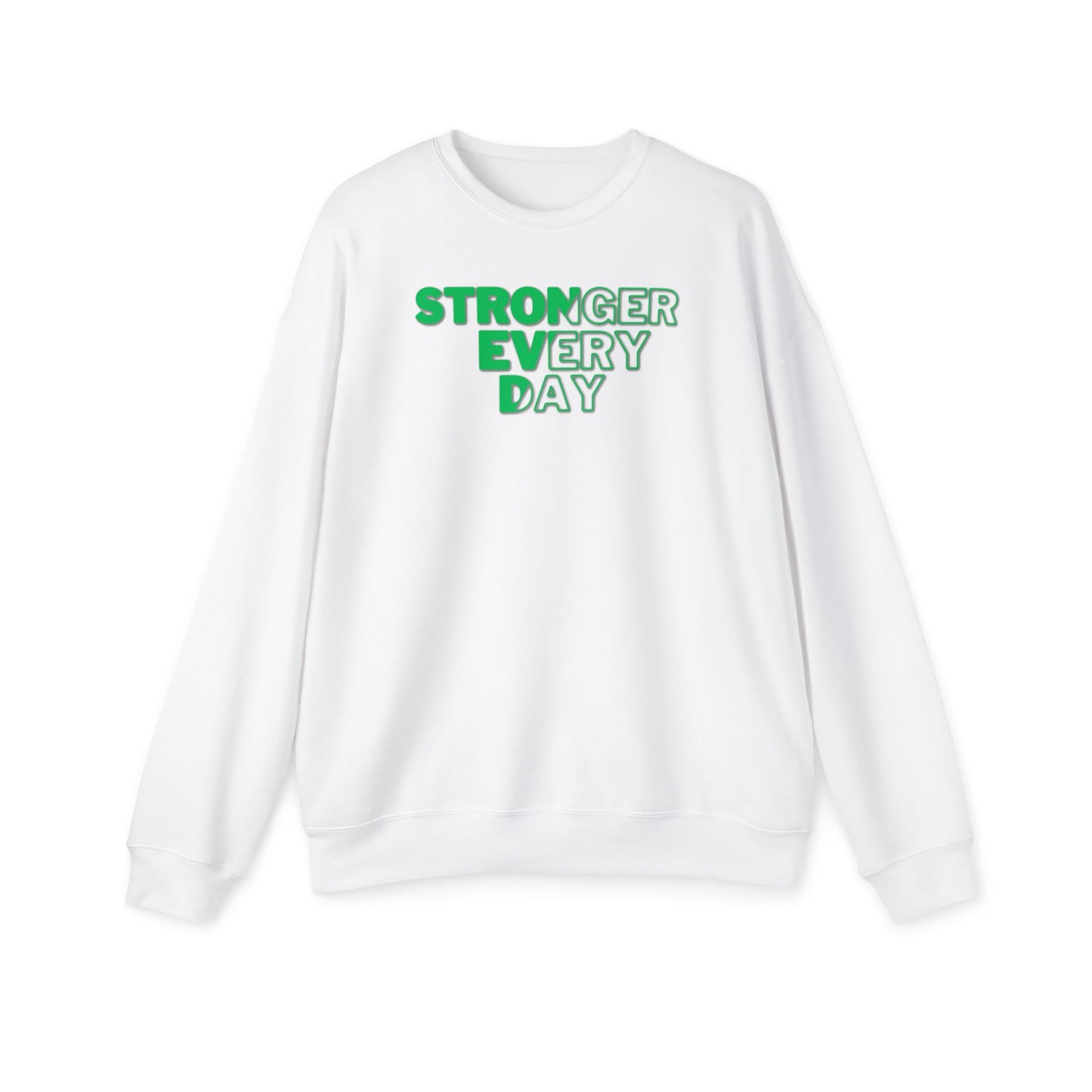Begetter's Unisex Drop Shoulder Sweatshirt - Stronger Every Day