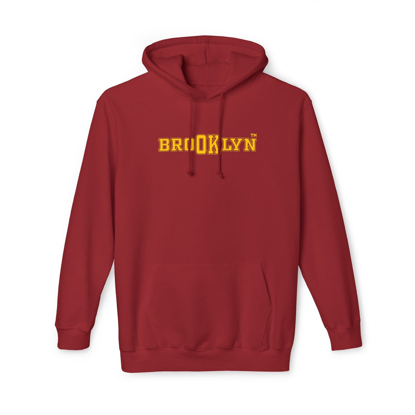 Ok Brooklyn's Unisex Hooded Sweatshirt, Made in US