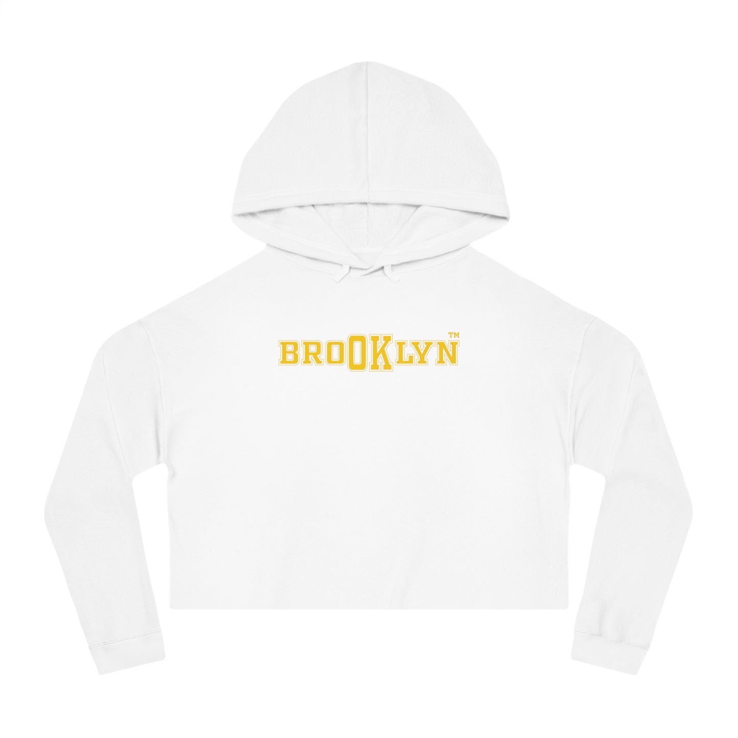 Ok Brooklyn's Women’s Cropped Hooded Sweatshirt