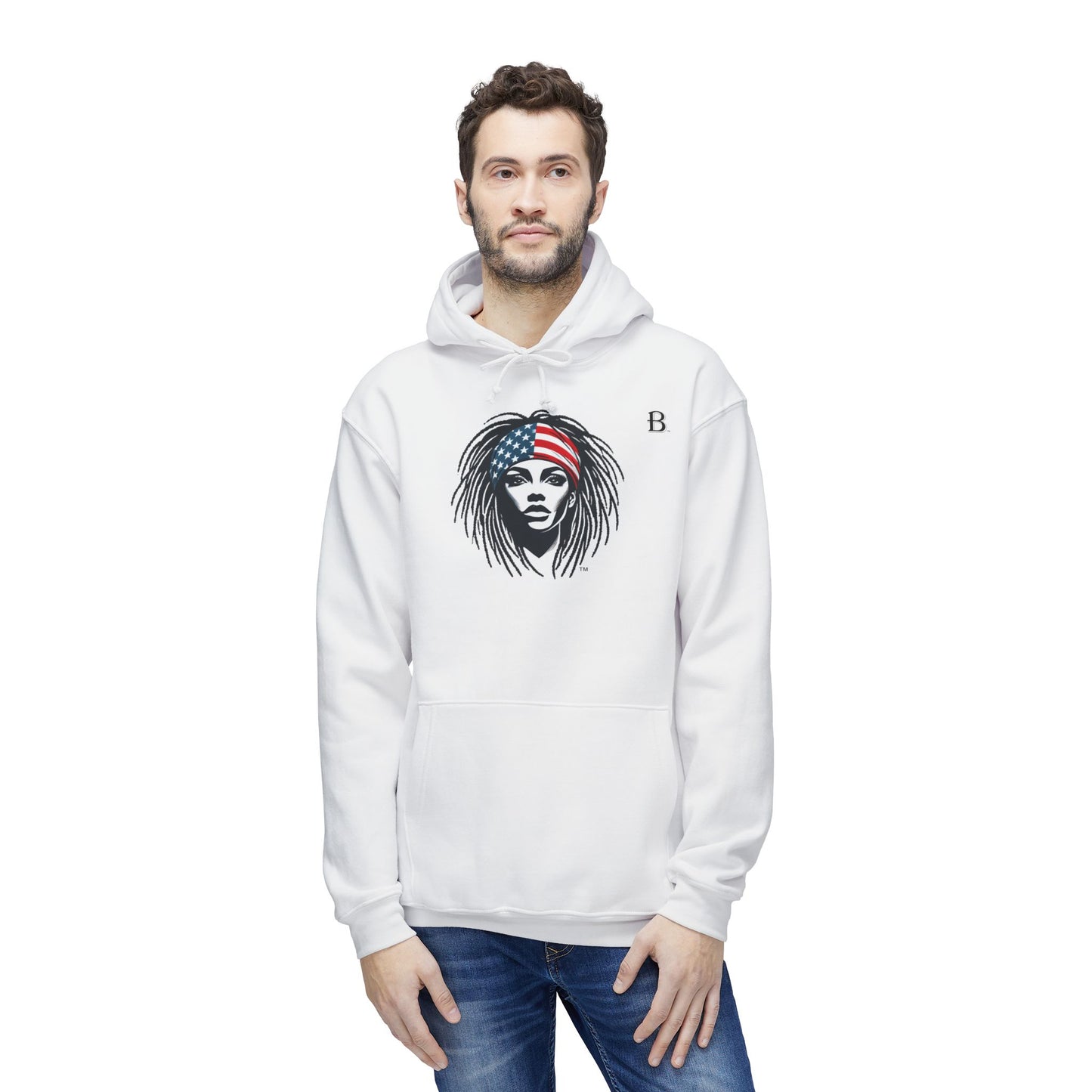 Begetter's Unisex Hooded Sweatshirt, Made in US