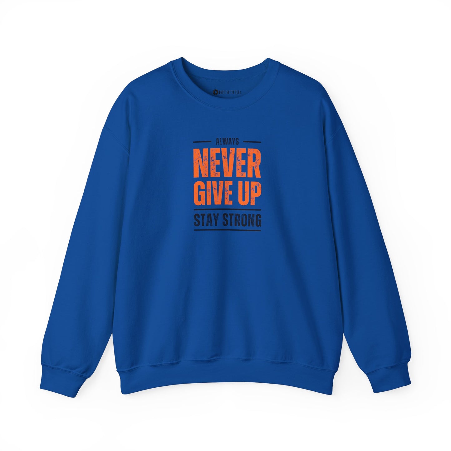 Begetter's Never give Up Unisex Heavy Blend™ Crewneck Sweatshirt