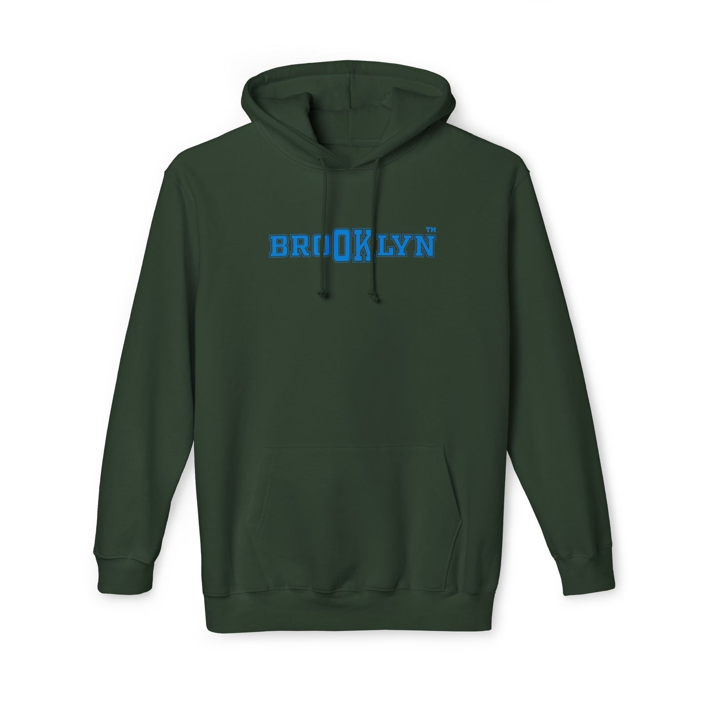 Ok Brooklyn's Unisex Hooded Sweatshirt, Made in US