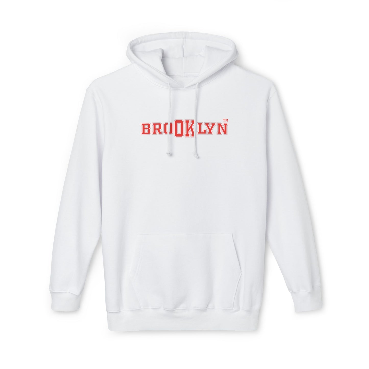 Ok Brooklyn's Unisex Hooded Sweatshirt, Made in US
