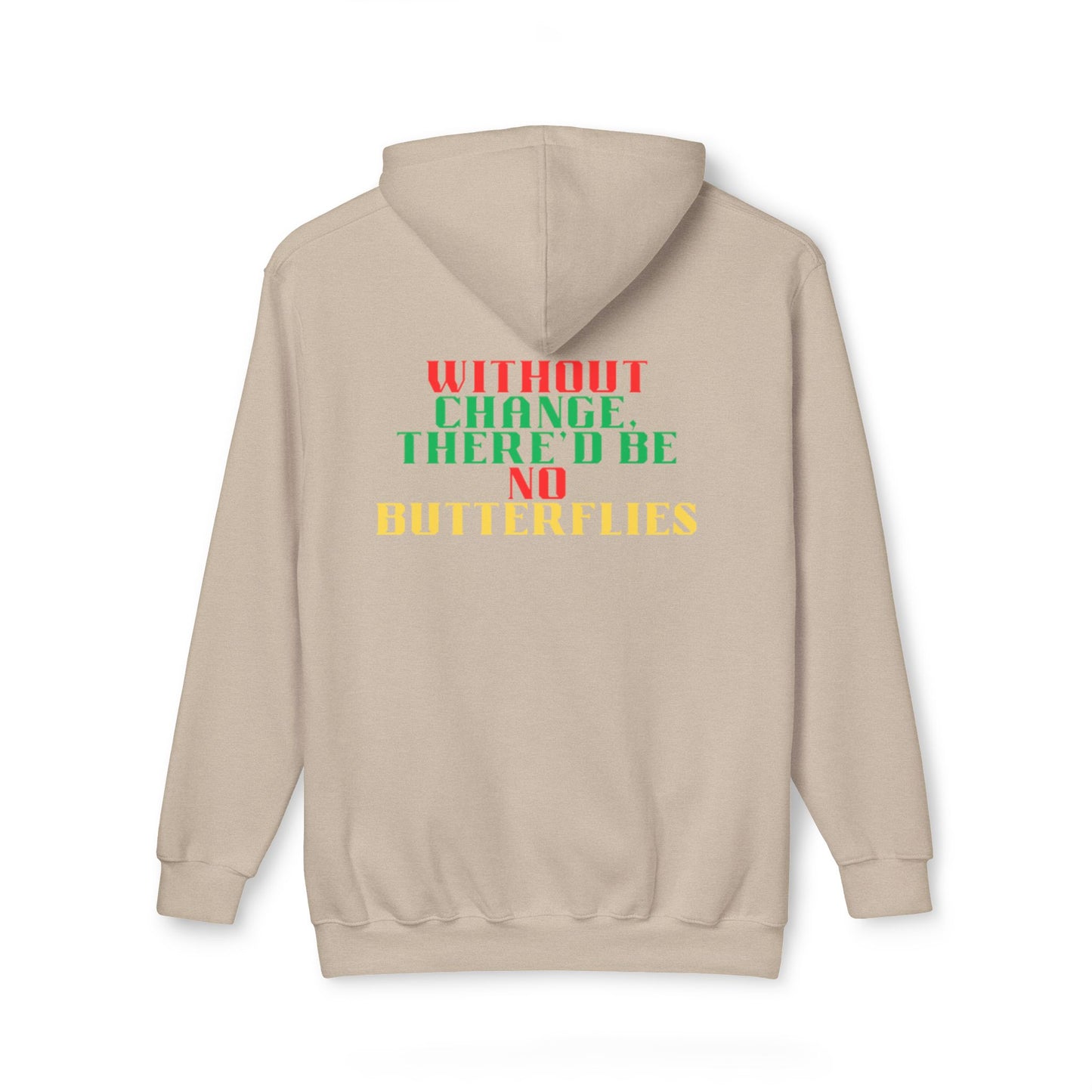 Brooklyn Butterfly Unisex Hooded Sweatshirt, Made in US