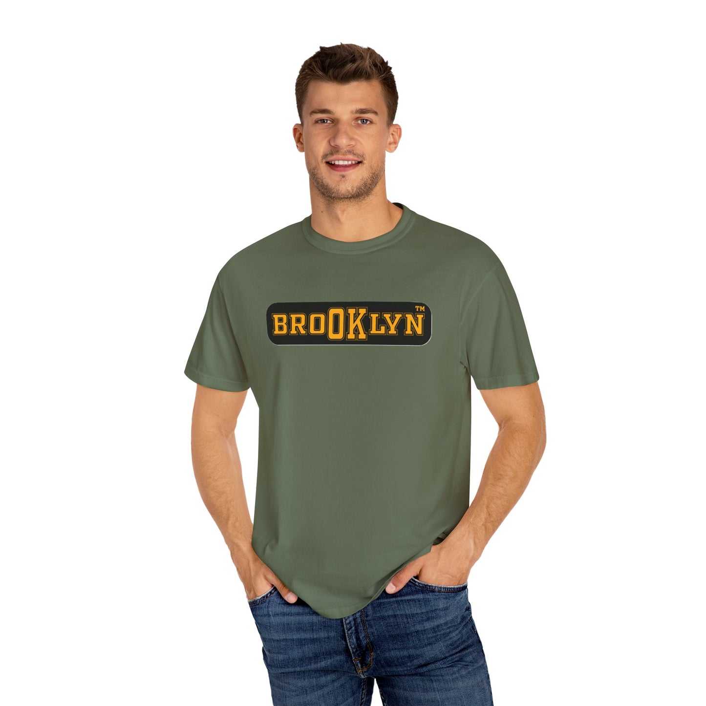 Ok Brooklyn Unisex Garment-Dyed T-shirt (OKBSLY)