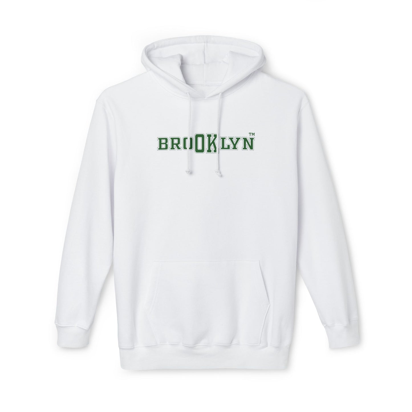 Ok Brooklyn's Unisex Hooded Sweatshirt, Made in US