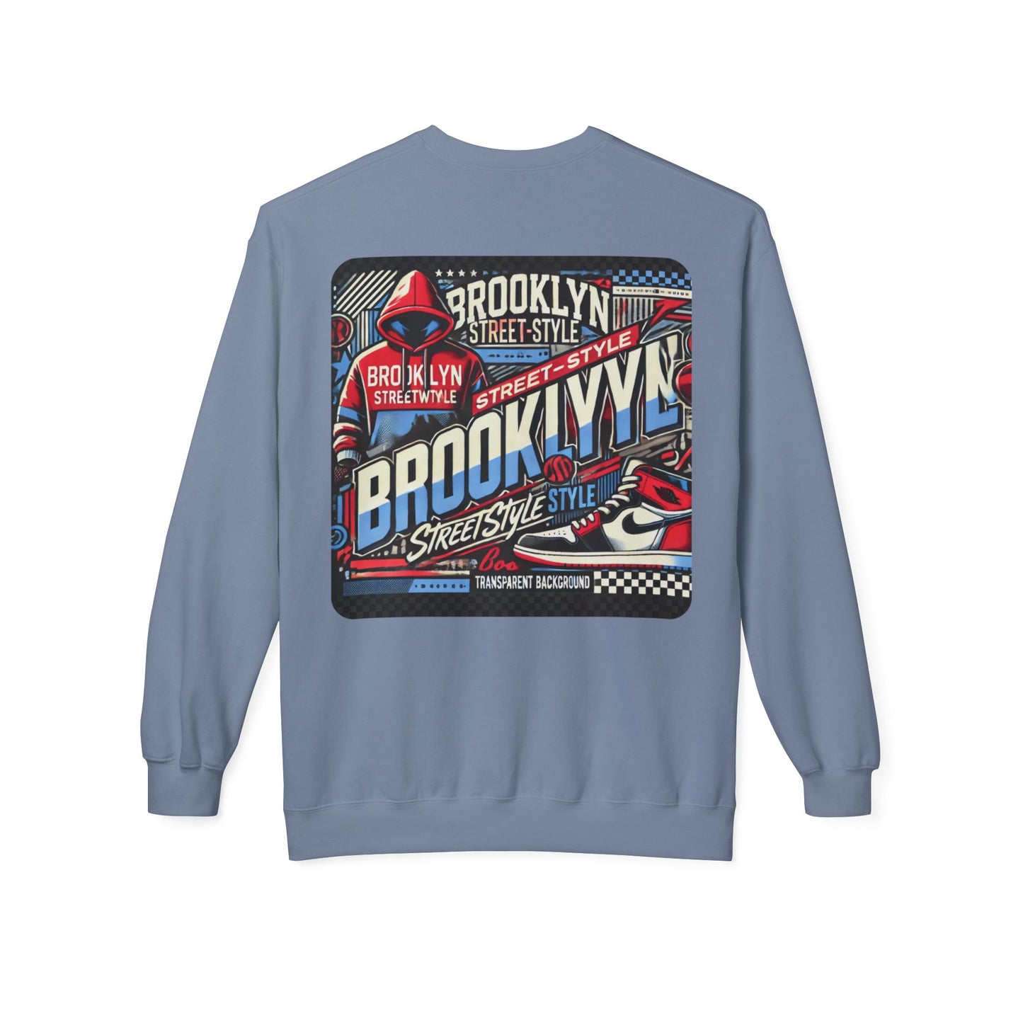 Ok Brooklyn's Unisex Midweight Softstyle Fleece Crewneck Sweatshirt