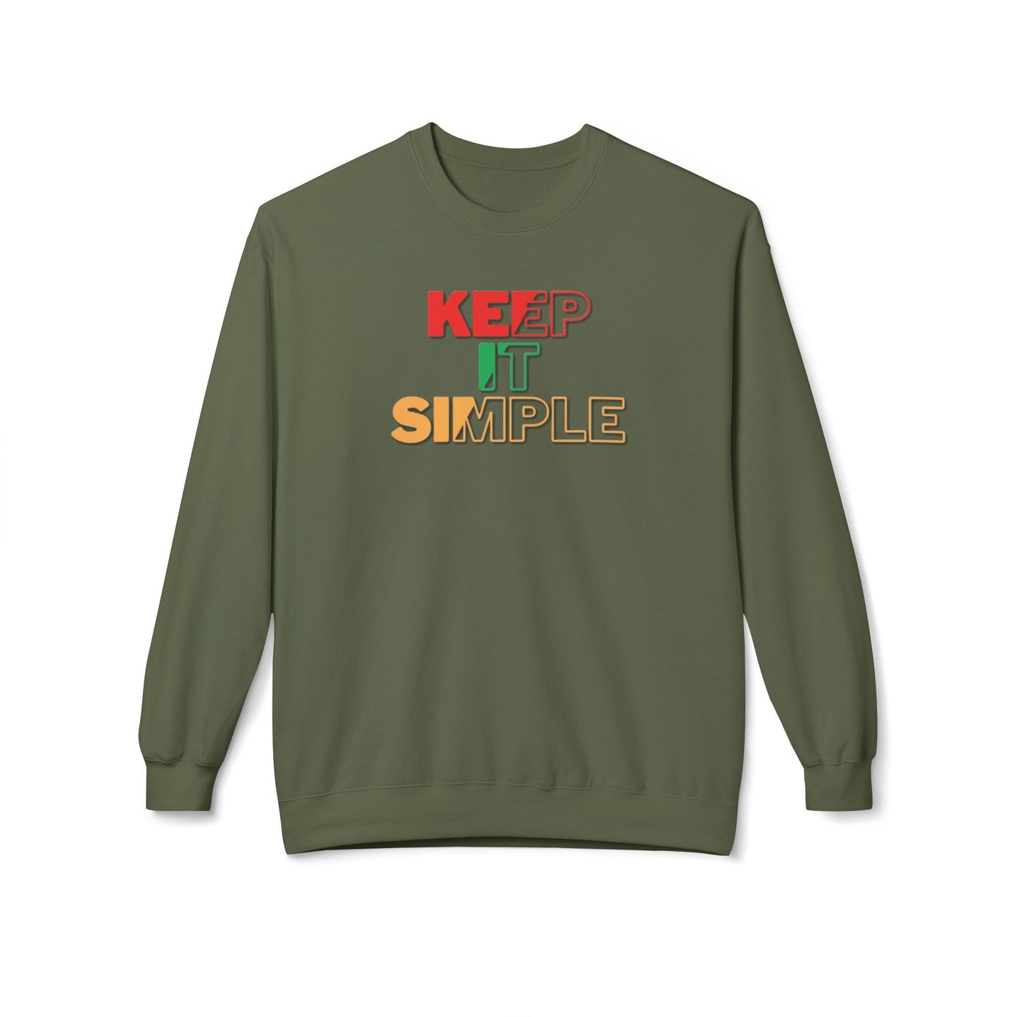 Begetter's "Keep It Simple" Unisex Crewneck Sweatshirt