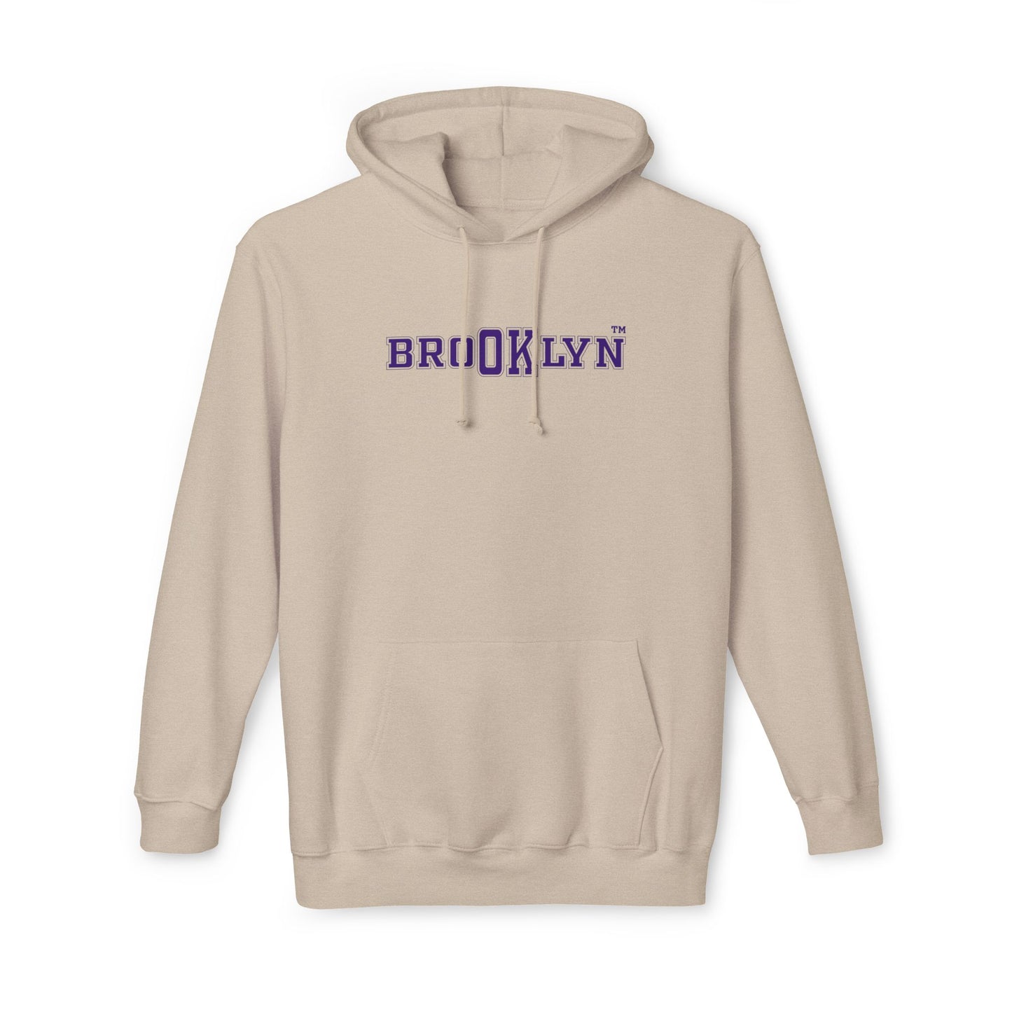 Ok Brooklyn's Unisex Hooded Sweatshirt, Made in US