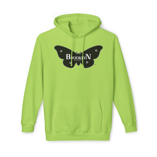 Brooklyn Butterfly Unisex Hooded Sweatshirt, Made in US