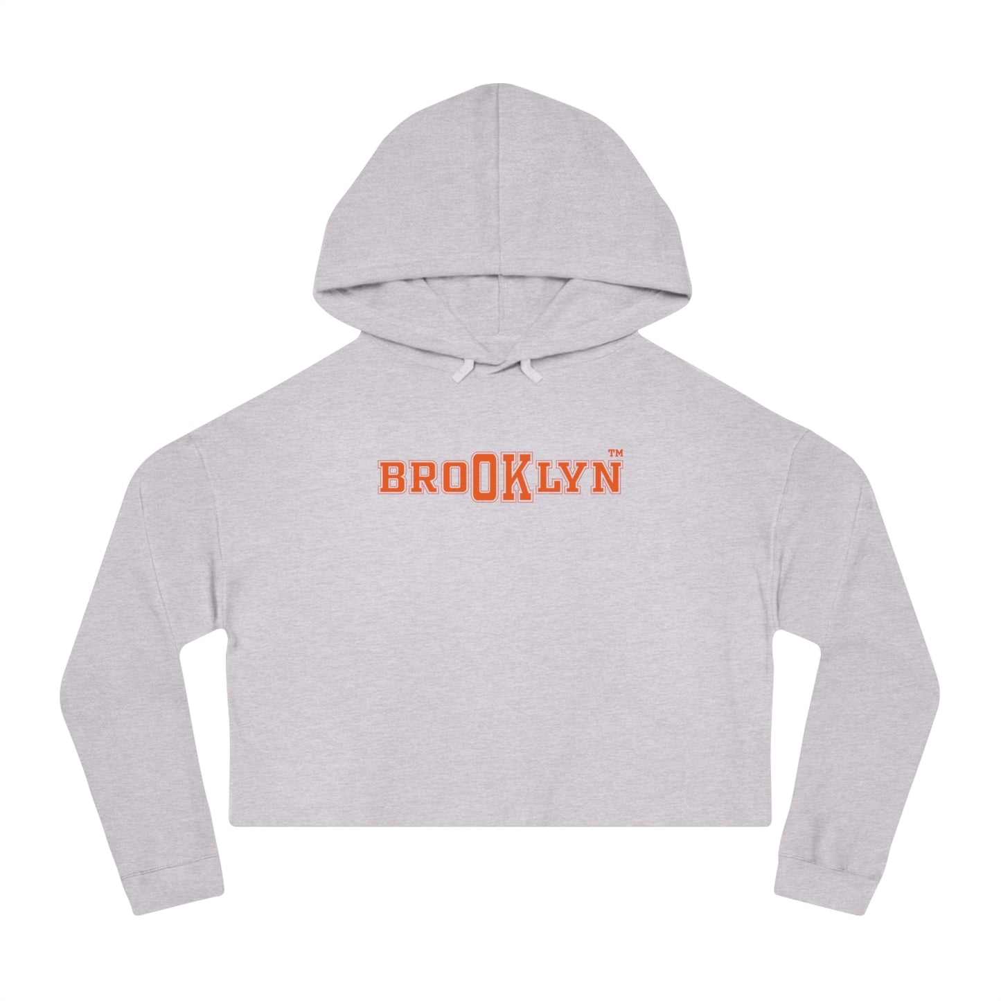 Ok Brooklyn's Women’s Cropped Hooded Sweatshirt