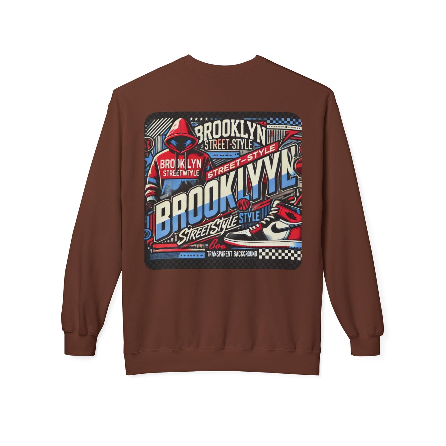Ok Brooklyn's Unisex Midweight Softstyle Fleece Crewneck Sweatshirt