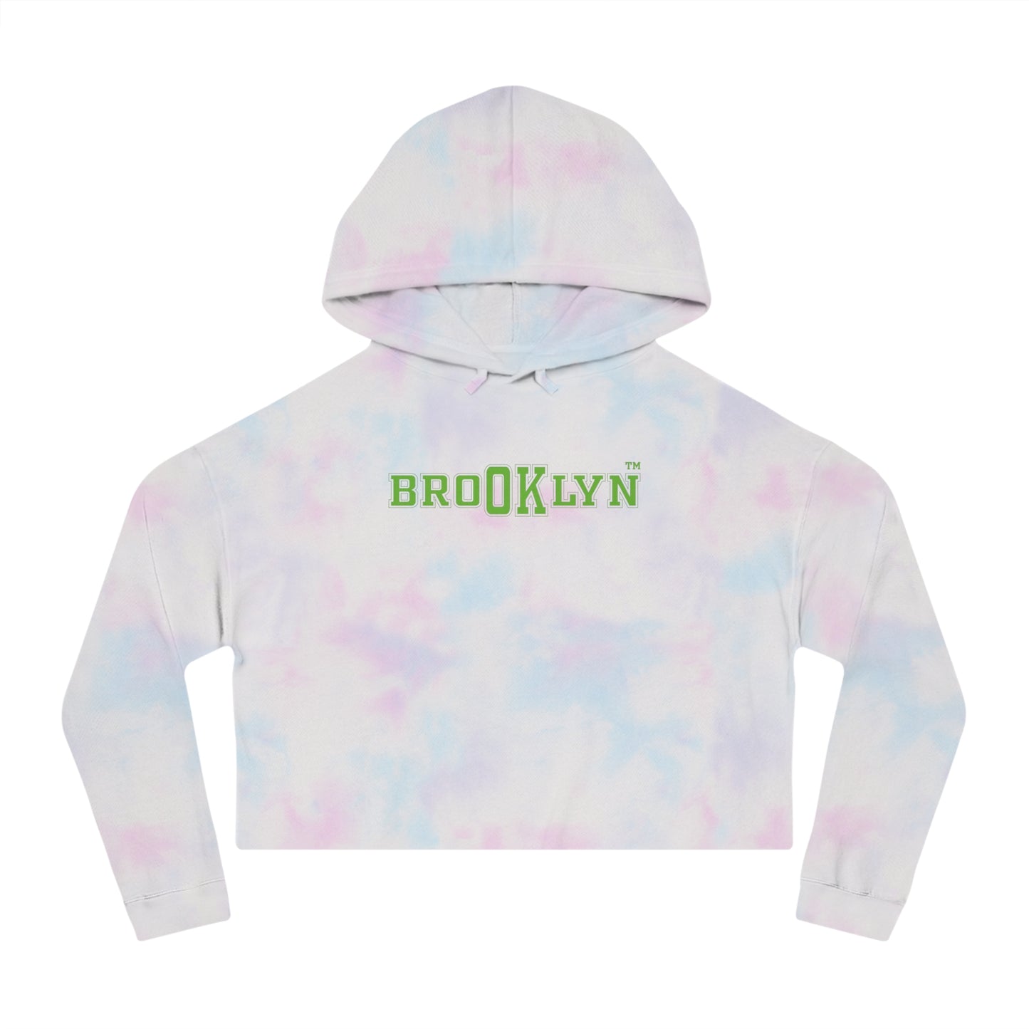 Ok Brooklyn's Women’s Cropped Hooded Sweatshirt