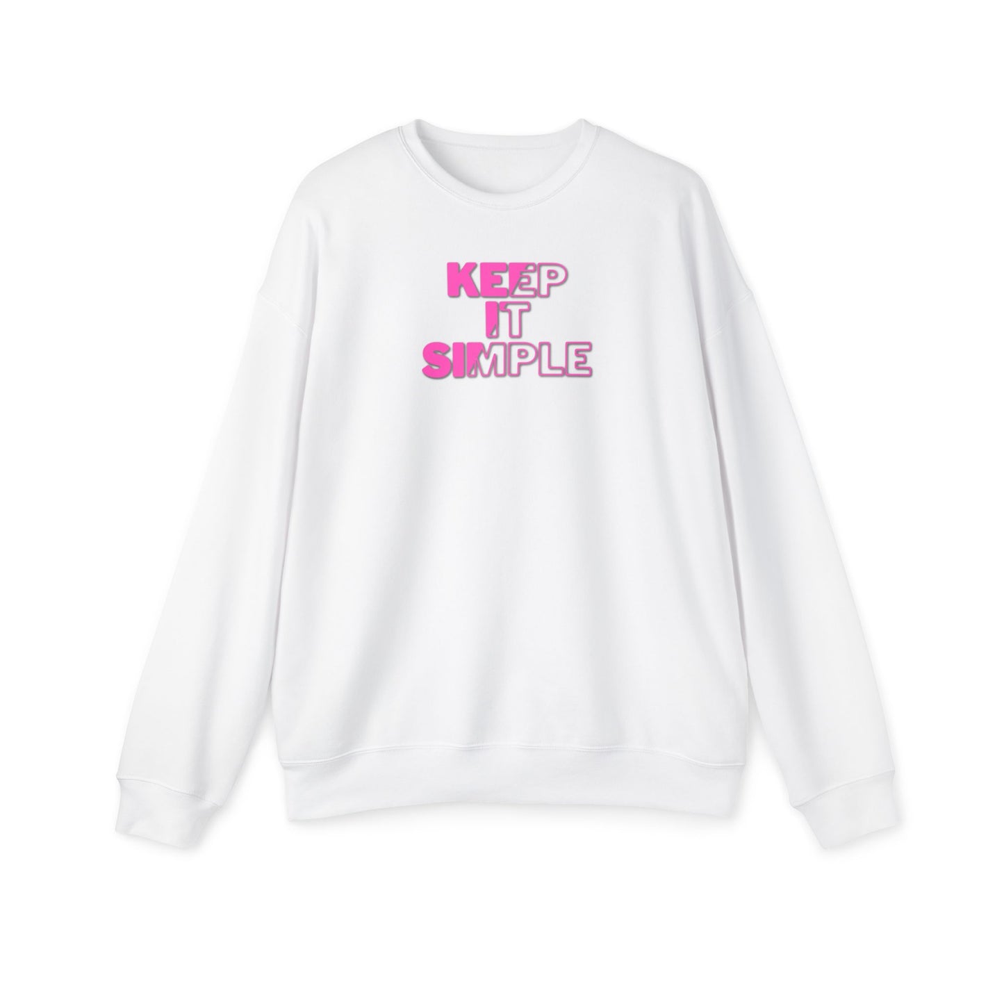 Begetter's Unisex Drop Shoulder Sweatshirt - Keep It Simple