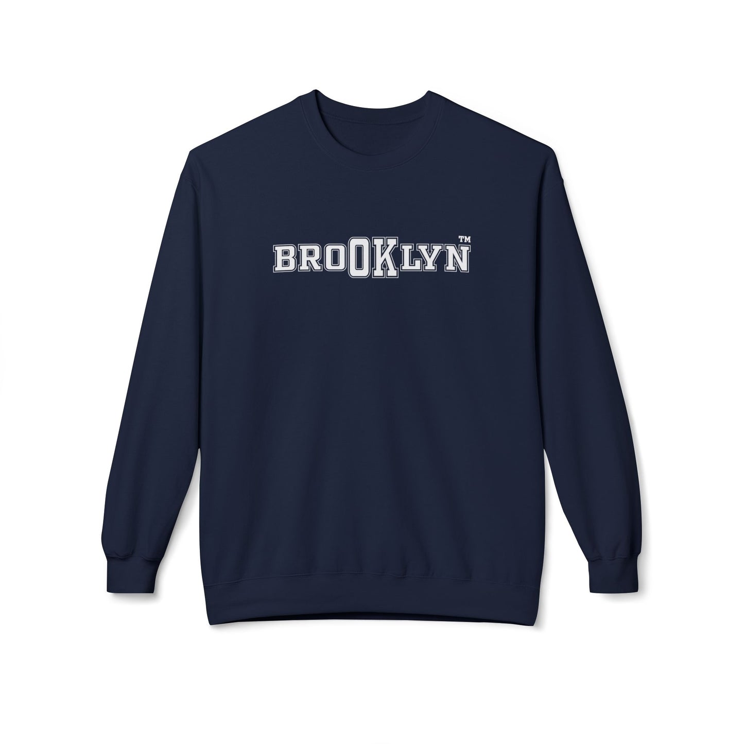 Ok Brooklyn's Unisex Midweight Softstyle Fleece Crewneck Sweatshirt