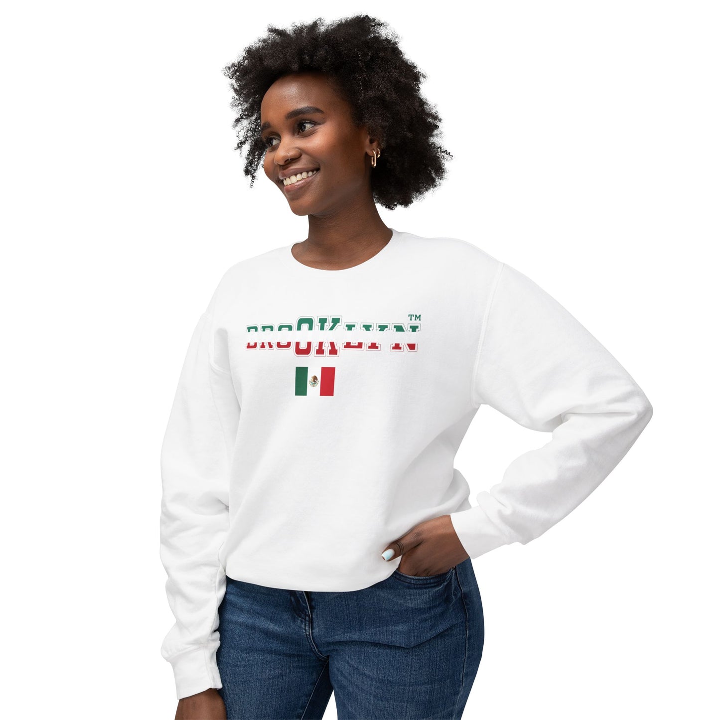 Mexico Unisex Lightweight Crewneck Sweatshirt