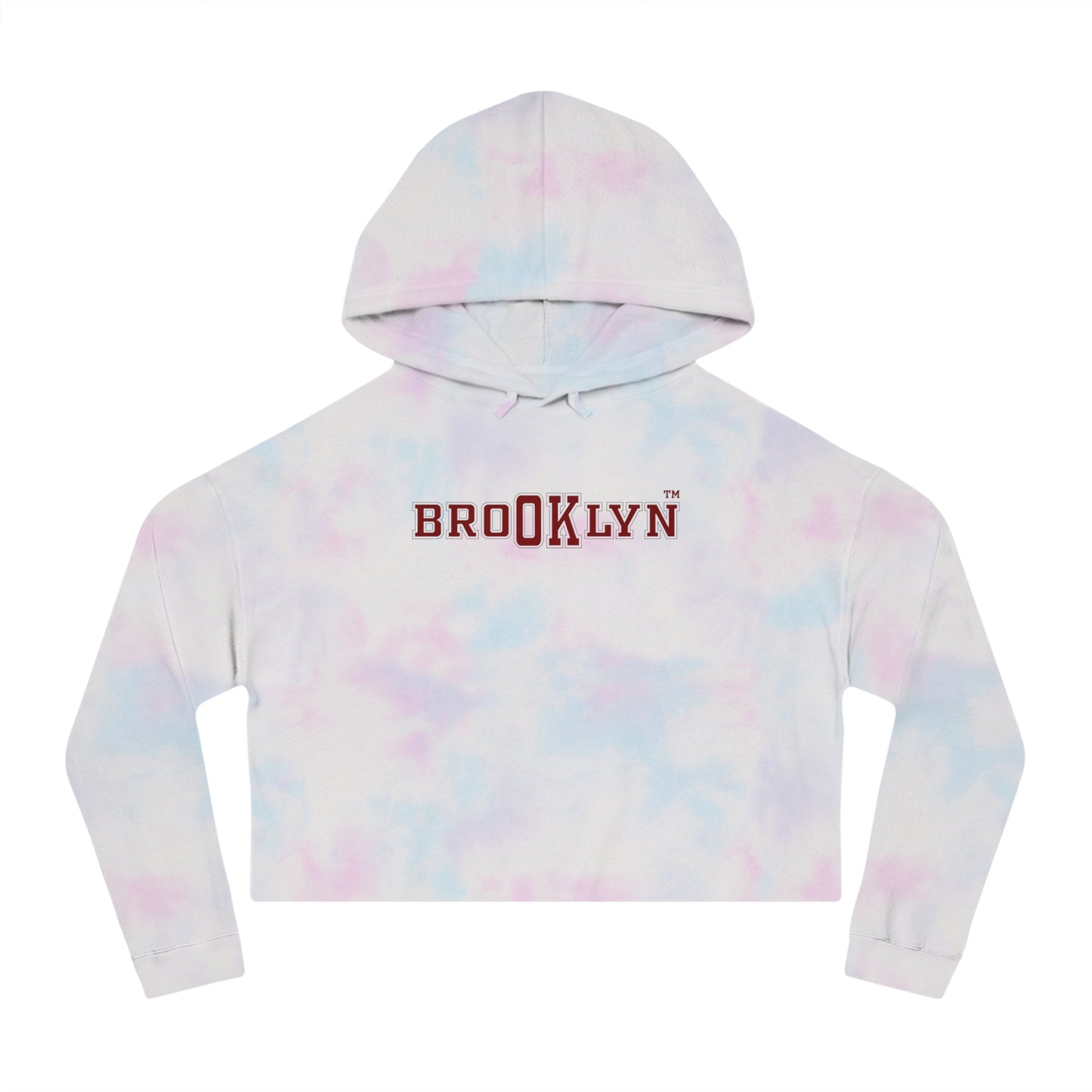 Ok Brooklyn's Women’s Cropped Hooded Sweatshirt