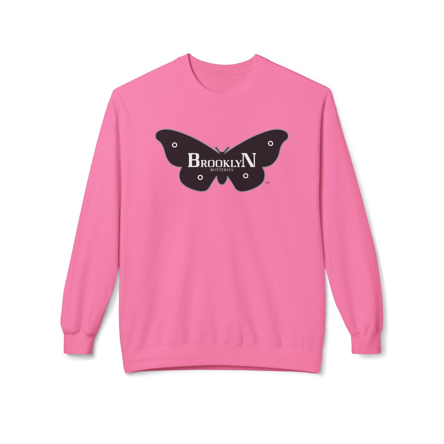 Brooklyn Butterfly's Unisex Midweight Softstyle Fleece Crewneck Sweatshirt