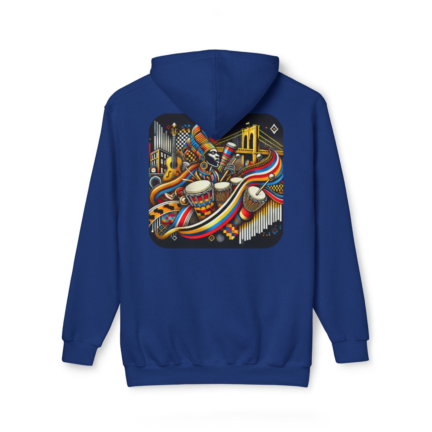 Ok Brooklyn Unisex Hooded Sweatshirt, Made in US