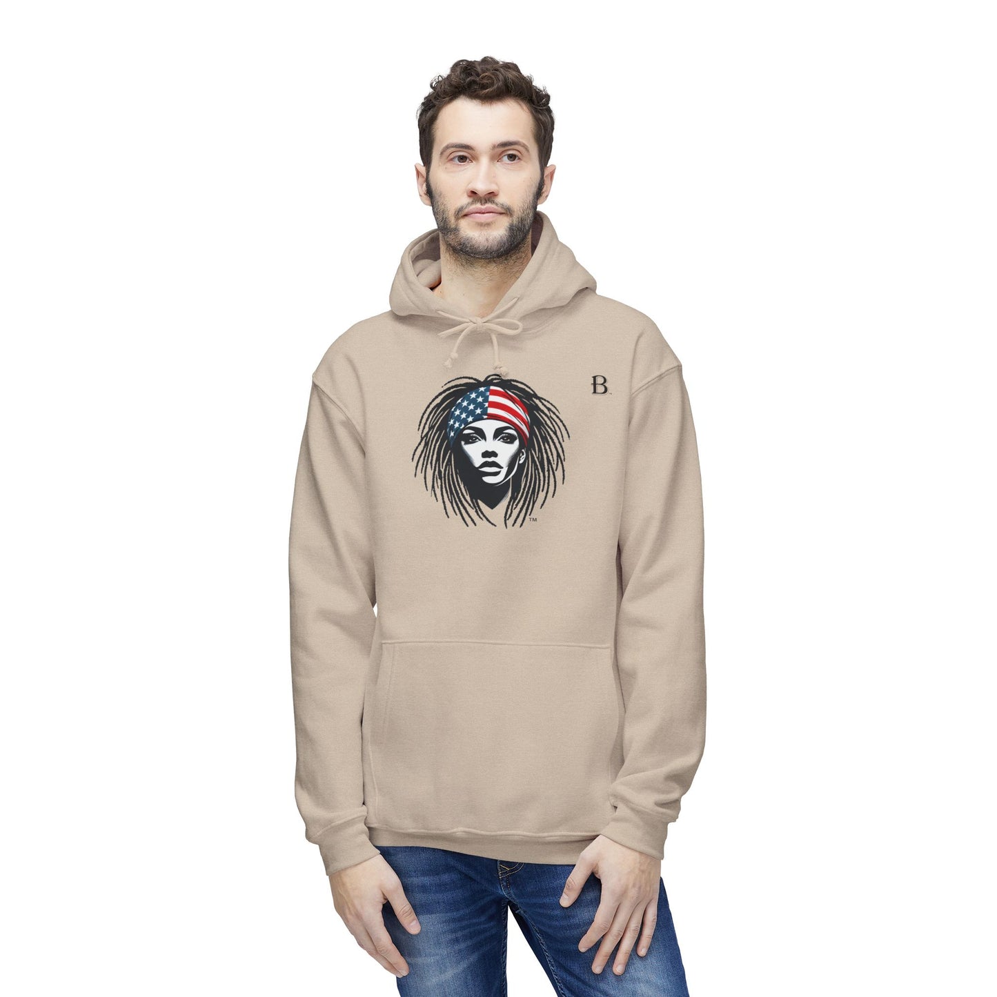 Begetter's Unisex Hooded Sweatshirt, Made in US