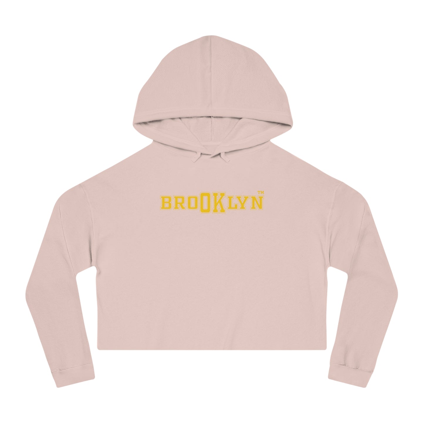 Ok Brooklyn's Women’s Cropped Hooded Sweatshirt