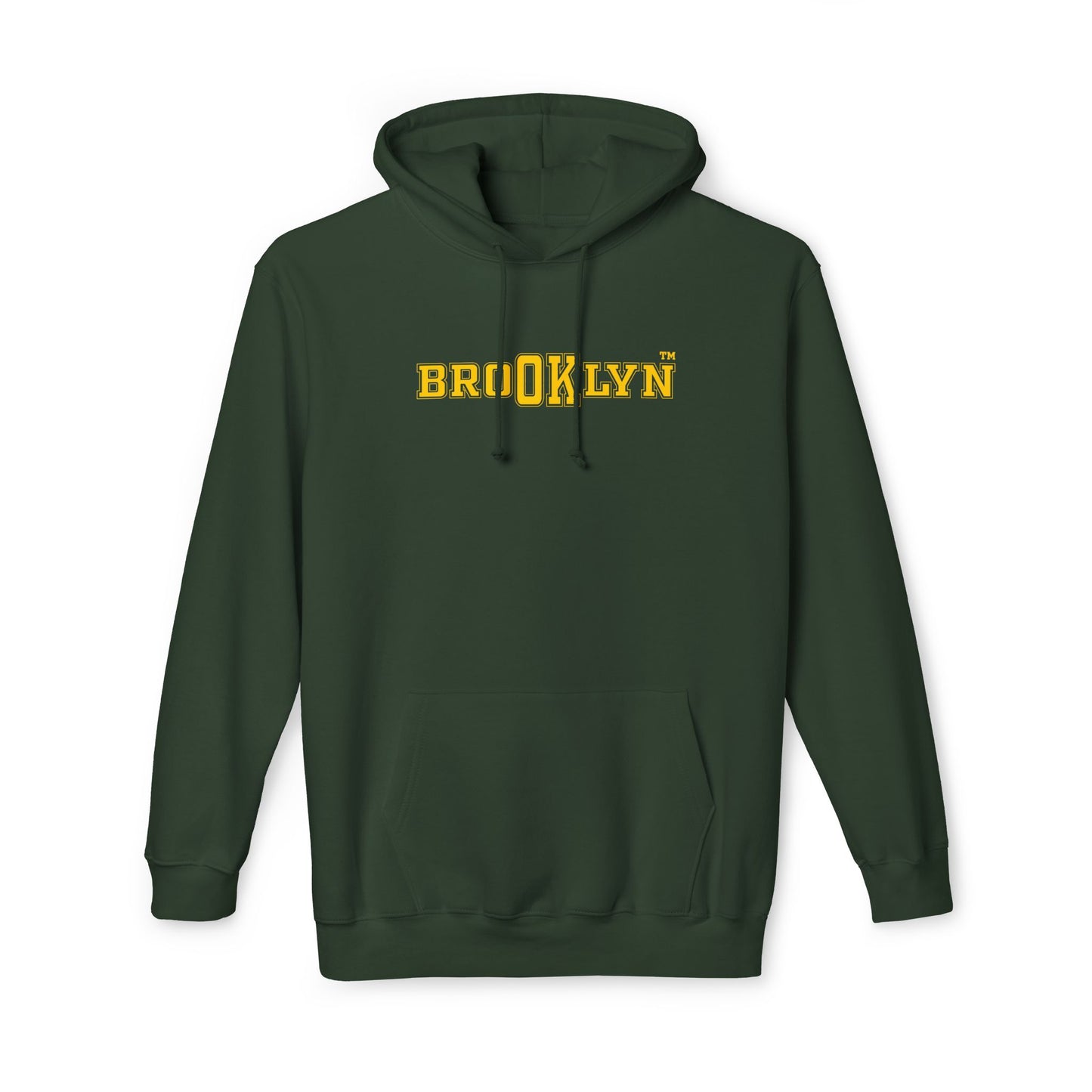 Ok Brooklyn's Unisex Hooded Sweatshirt, Made in US