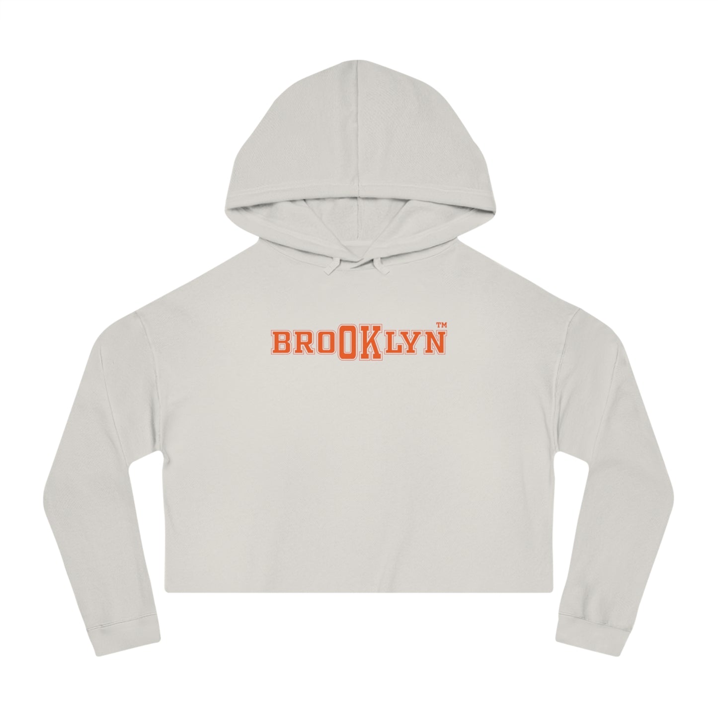 Ok Brooklyn's Women’s Cropped Hooded Sweatshirt