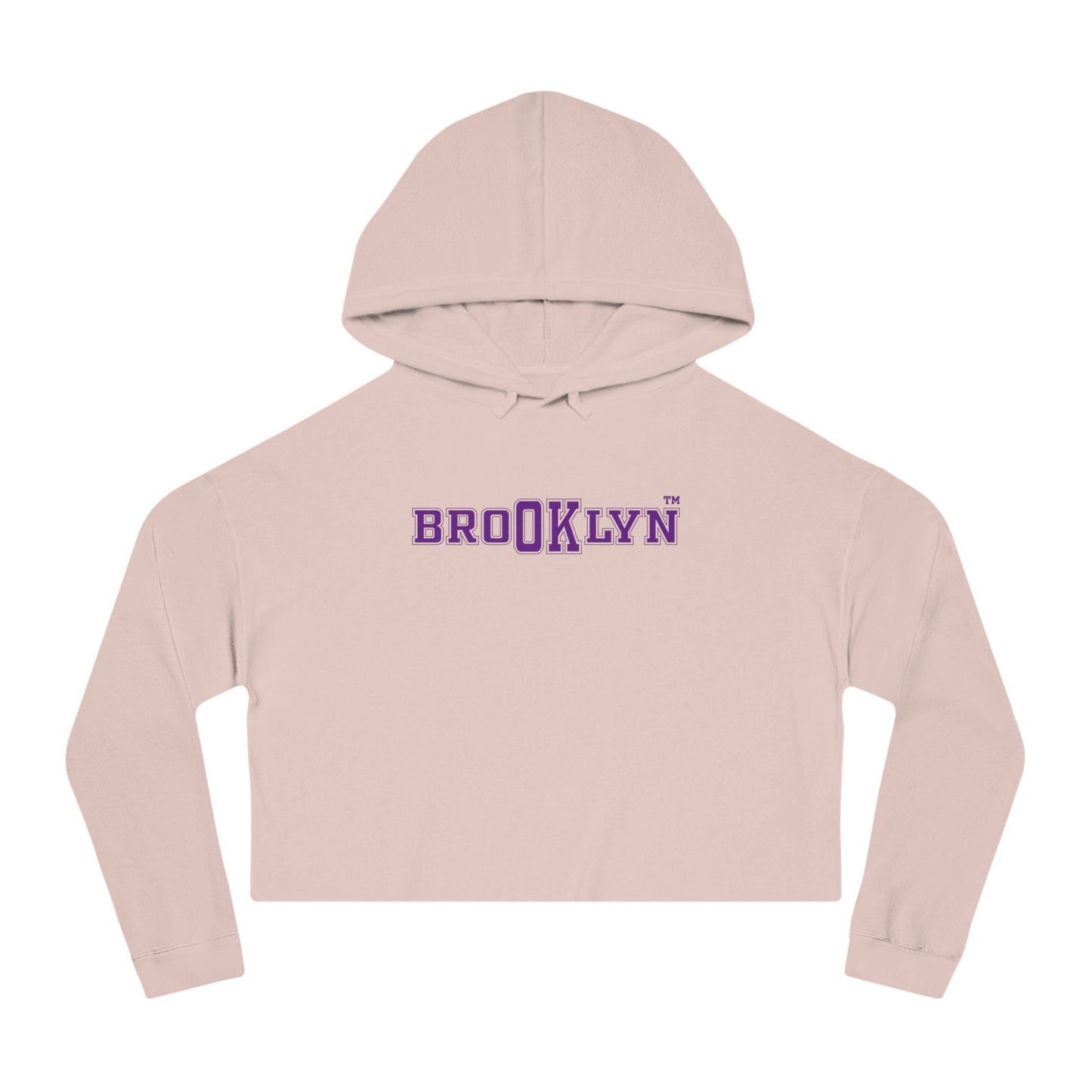 Ok Brooklyn's Women’s Cropped Hooded Sweatshirt