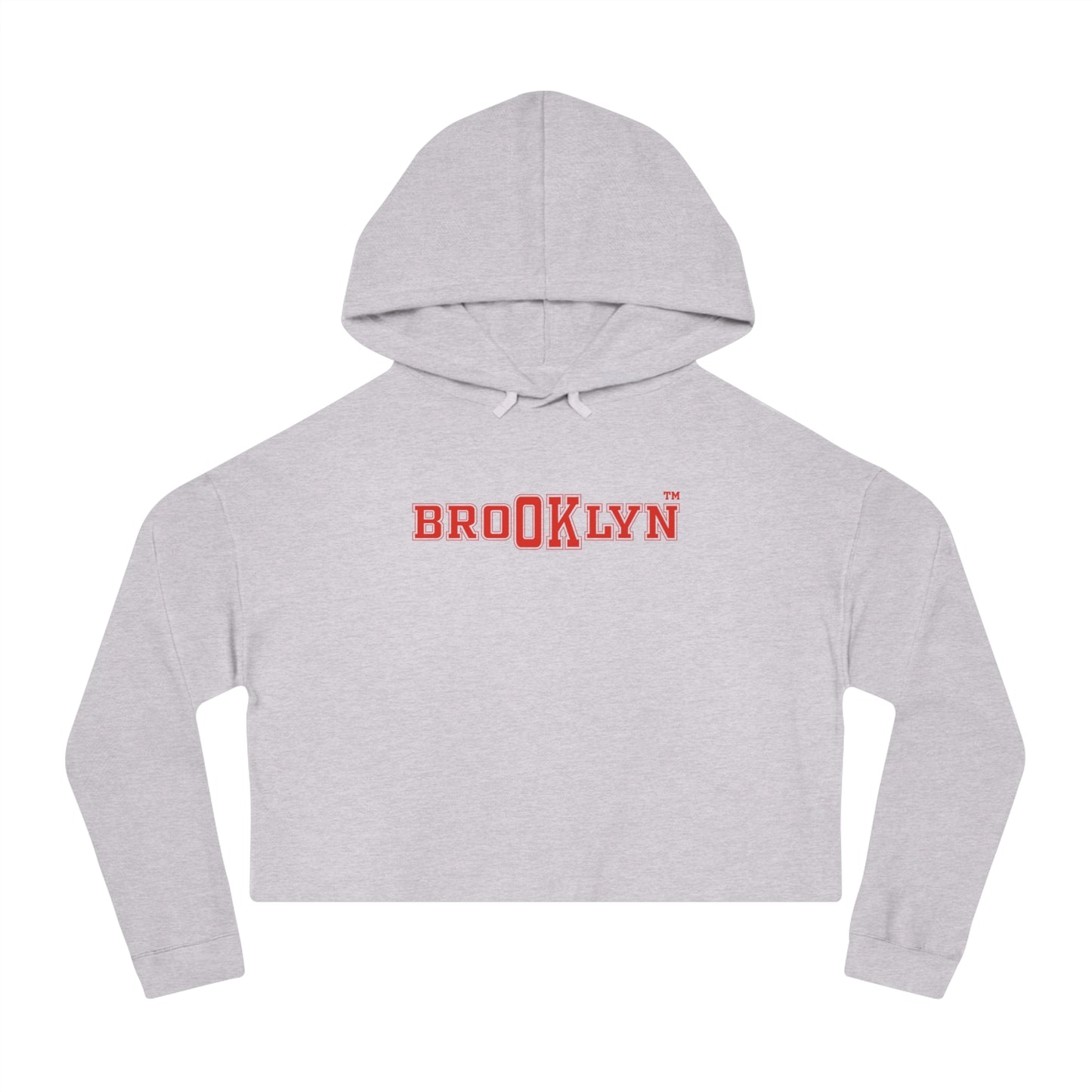 Ok Brooklyn's Women’s Cropped Hooded Sweatshirt