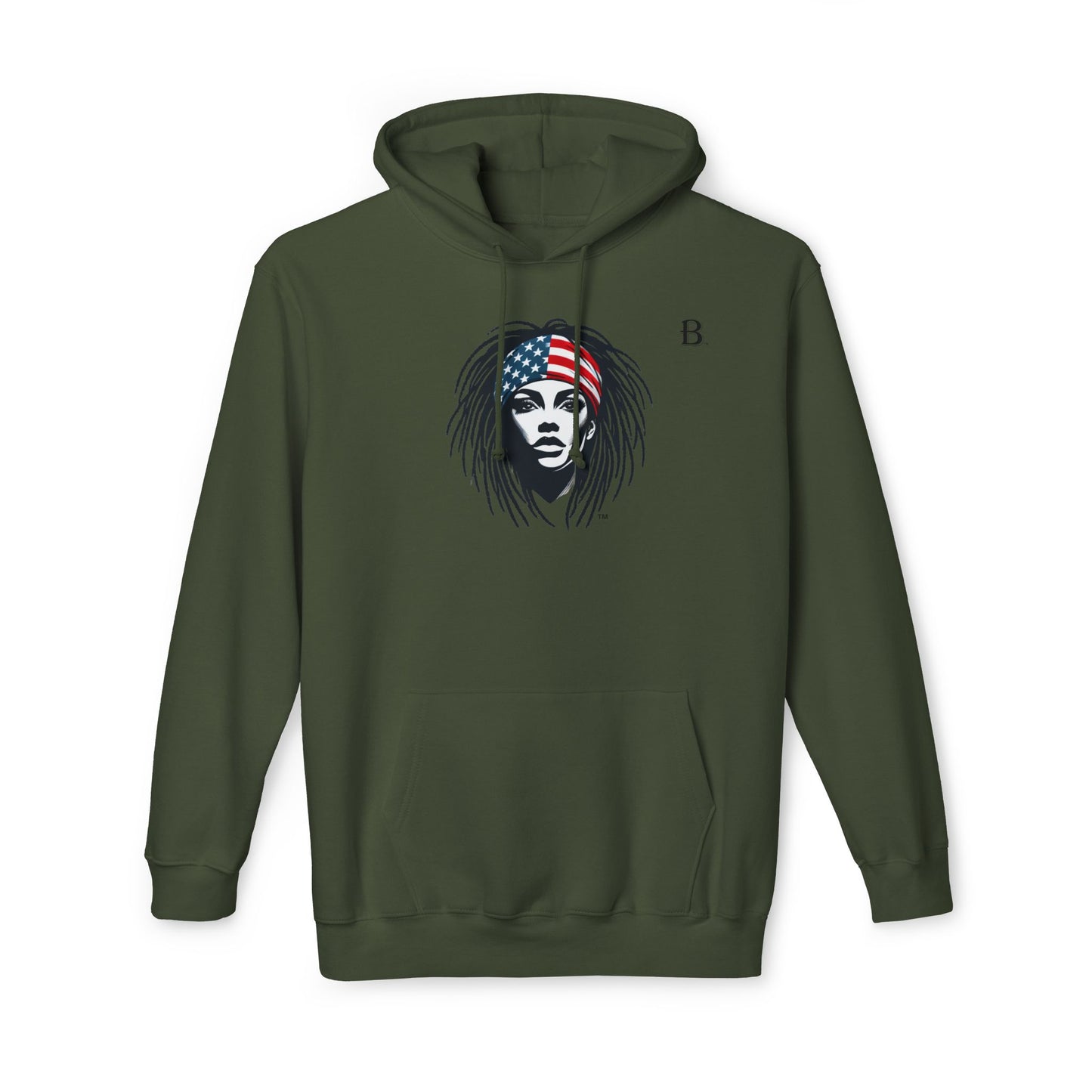 Begetter's Unisex Hooded Sweatshirt, Made in US