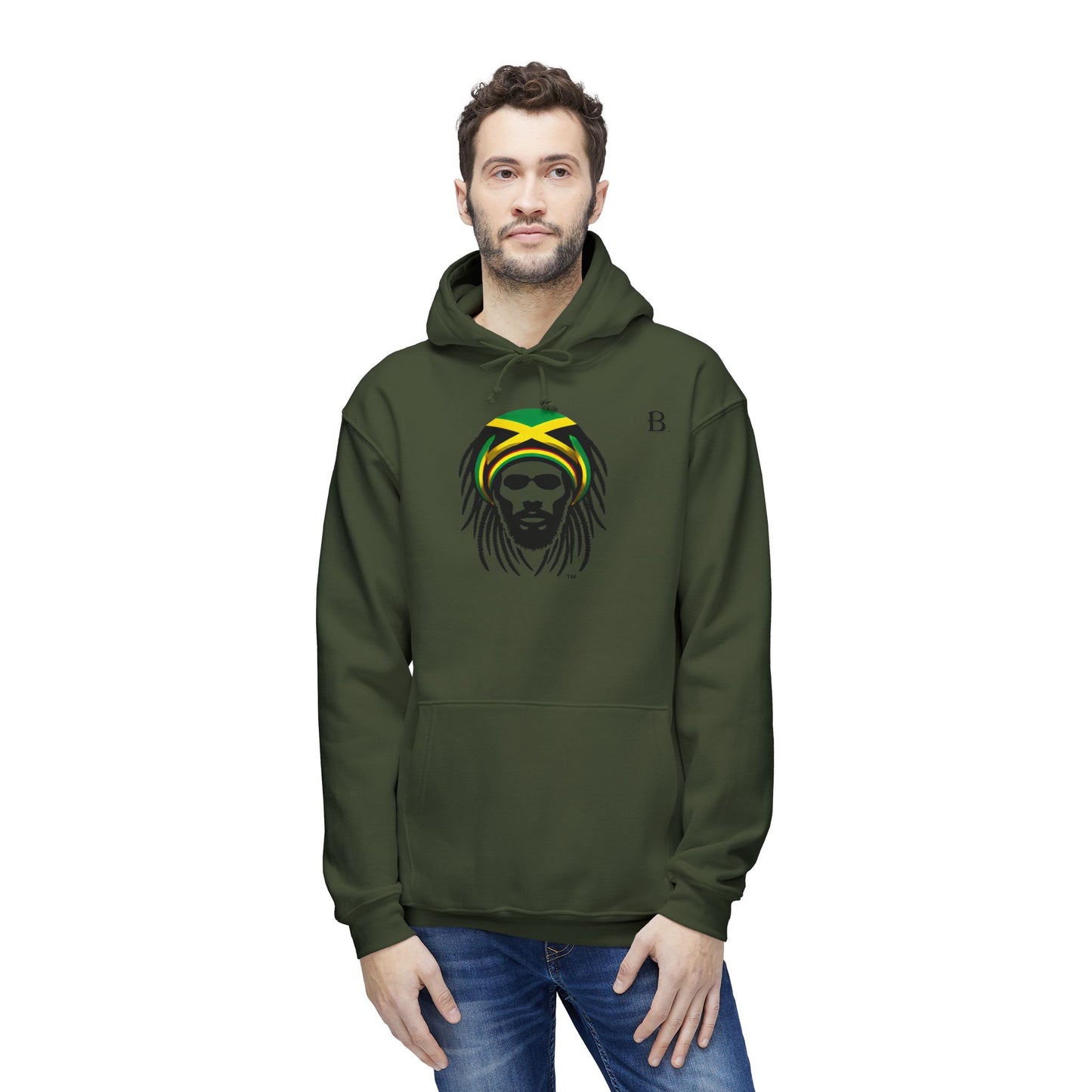 Begetter's Unisex Hooded Sweatshirt, Made in US