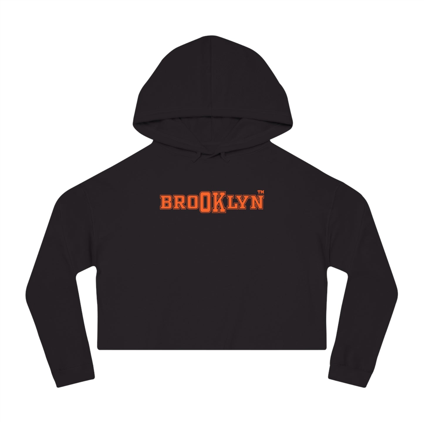 Ok Brooklyn's Women’s Cropped Hooded Sweatshirt