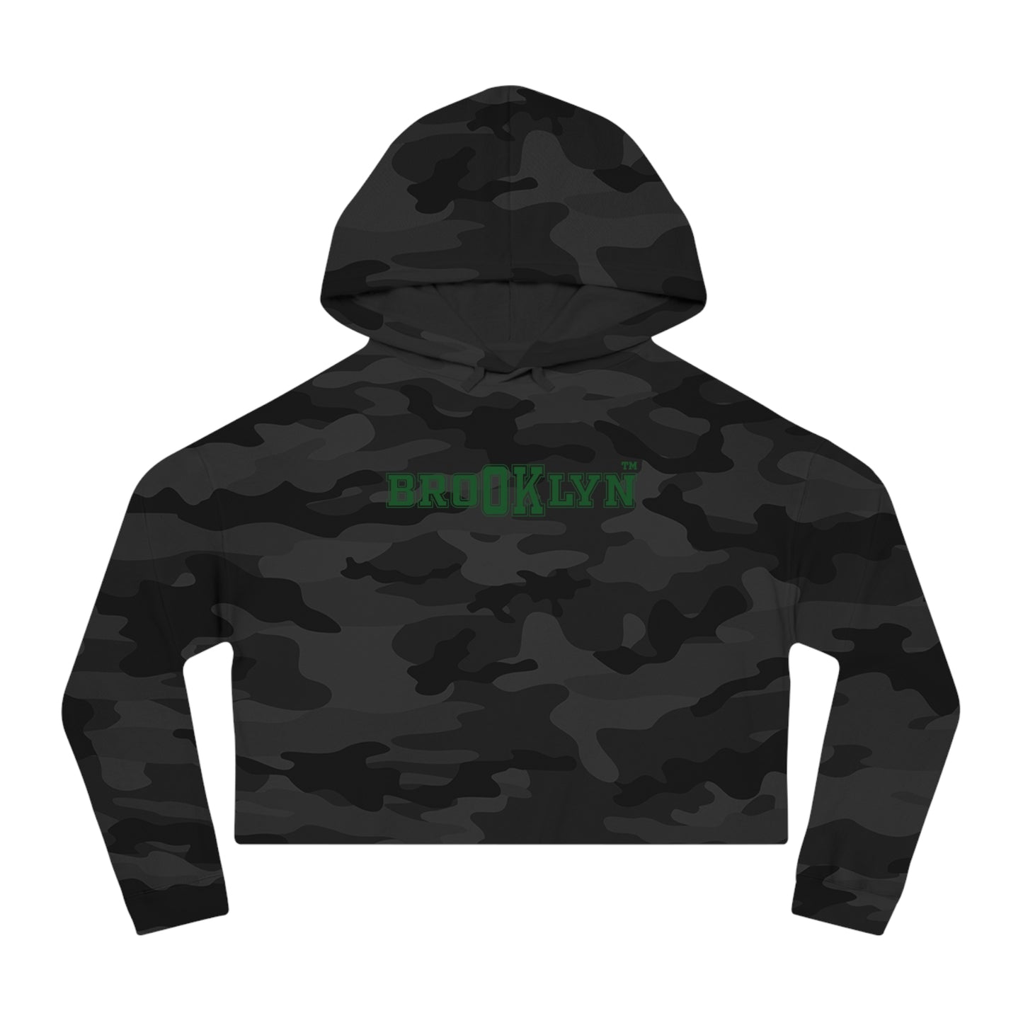 Ok Brooklyn's Women’s Cropped Hooded Sweatshirt