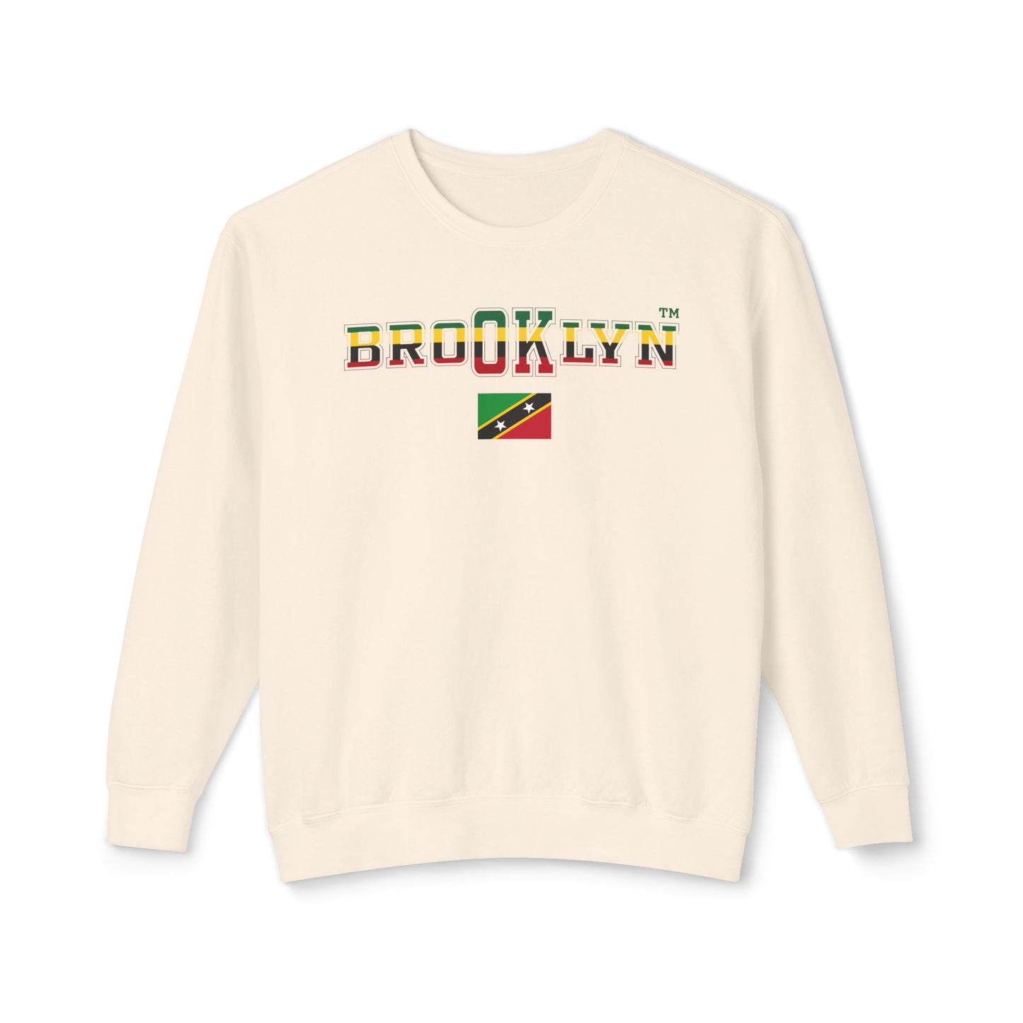St. Kitts and Nevis Unisex Lightweight Crewneck Sweatshirt