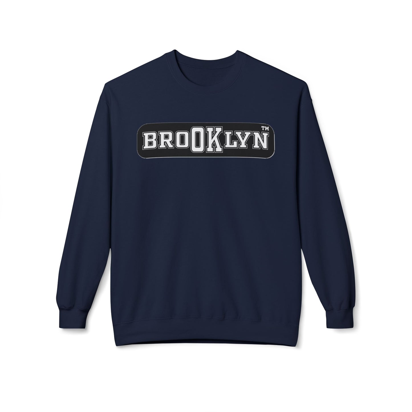Ok Brooklyn Unisex Midweight Softstyle Fleece Crewneck Sweatshirt