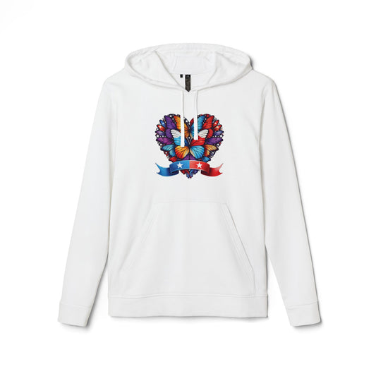 Butterfly's adidas Unisex Fleece Hoodie