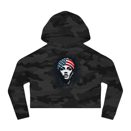 Begetter's Women’s Cropped Hooded Sweatshirt