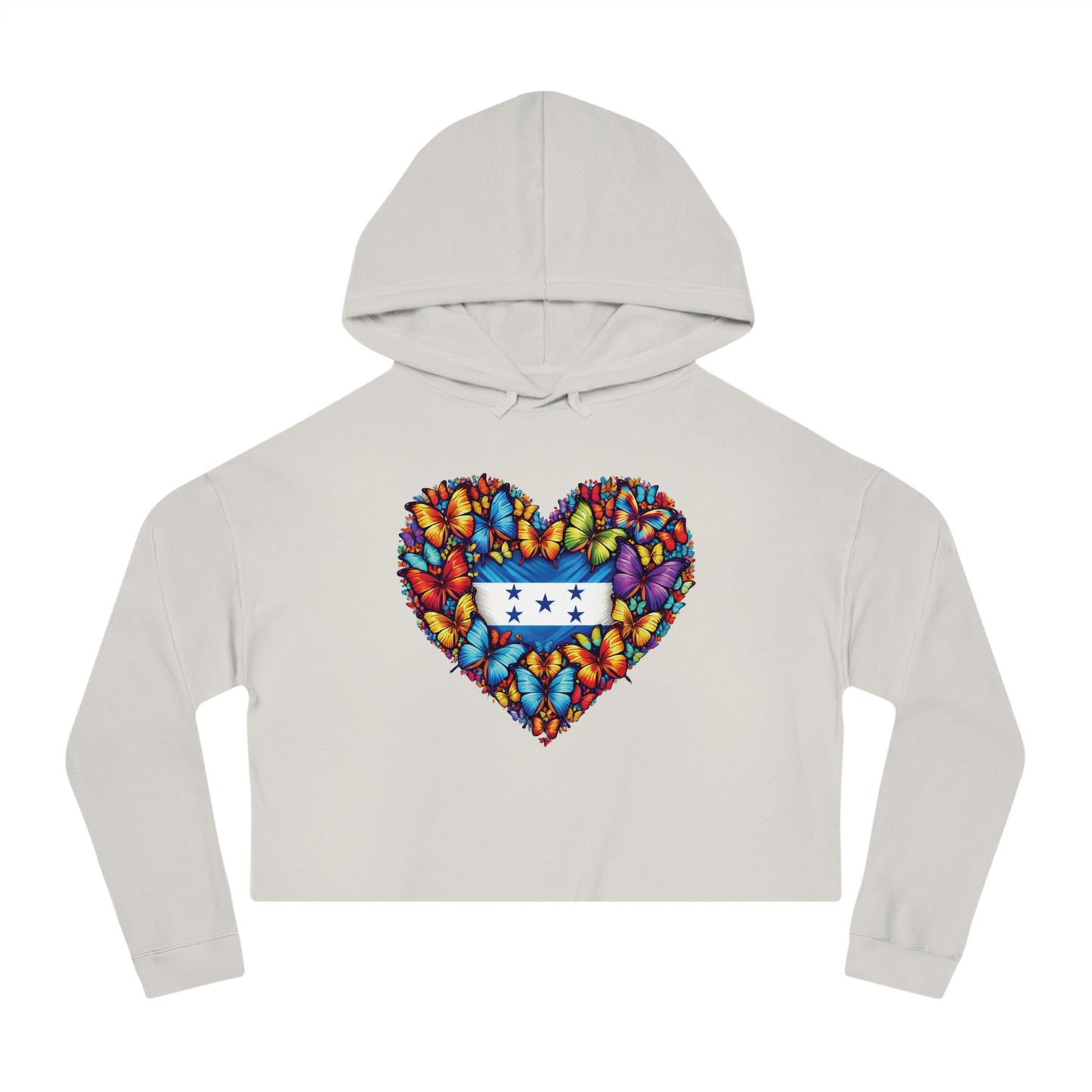 Women’s Cropped Butterfly's Heartland Hooded Sweatshirt