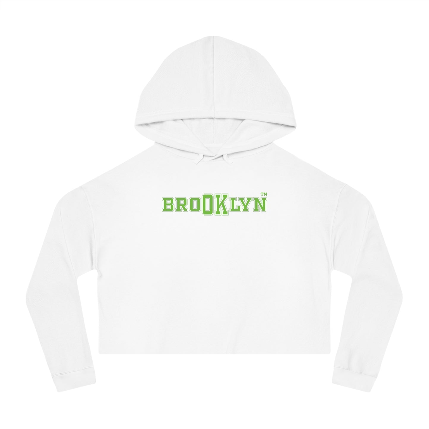 Ok Brooklyn's Women’s Cropped Hooded Sweatshirt