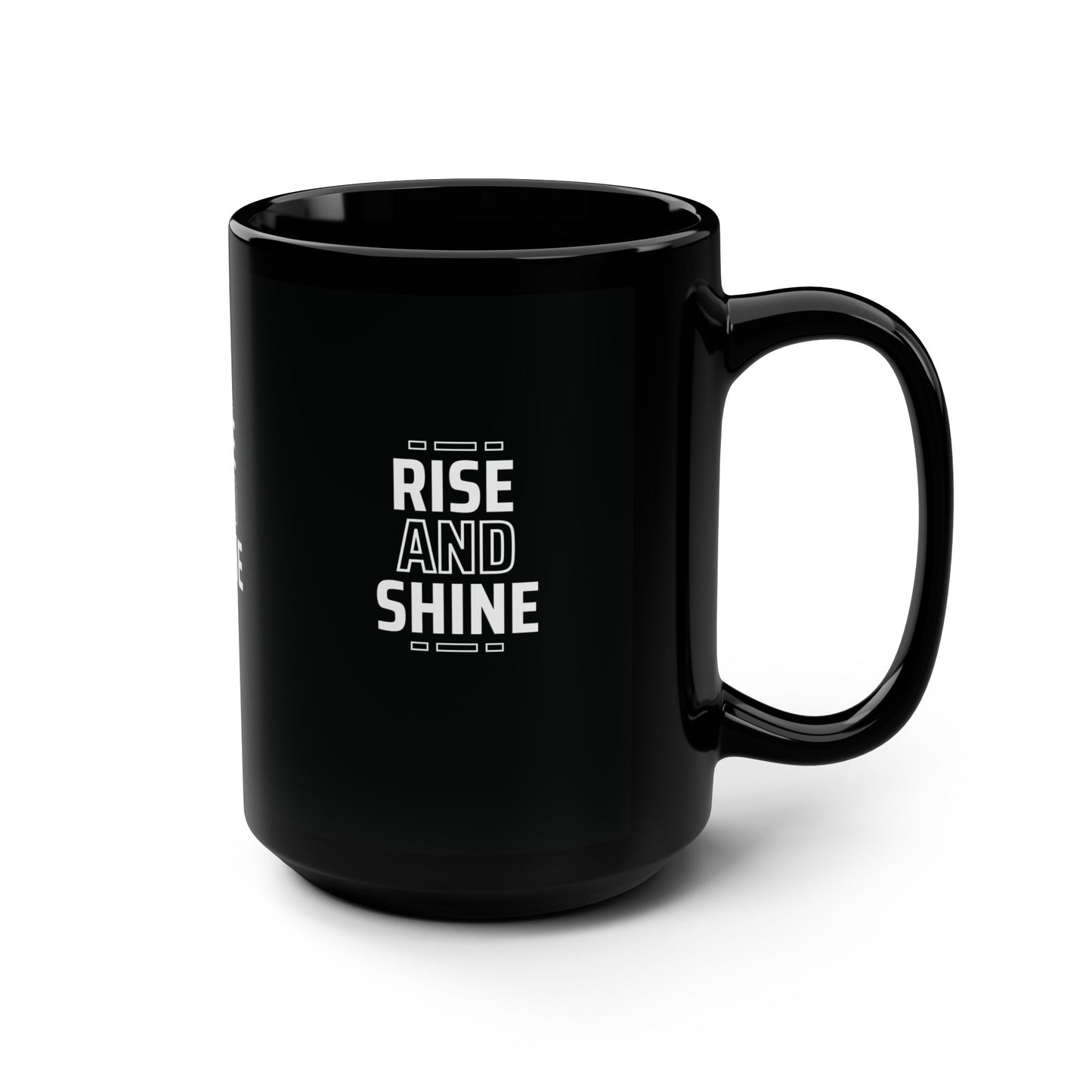 Black Mug, 15oz