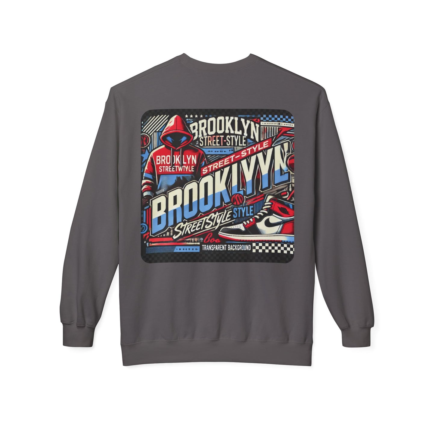 Ok Brooklyn's Unisex Midweight Softstyle Fleece Crewneck Sweatshirt