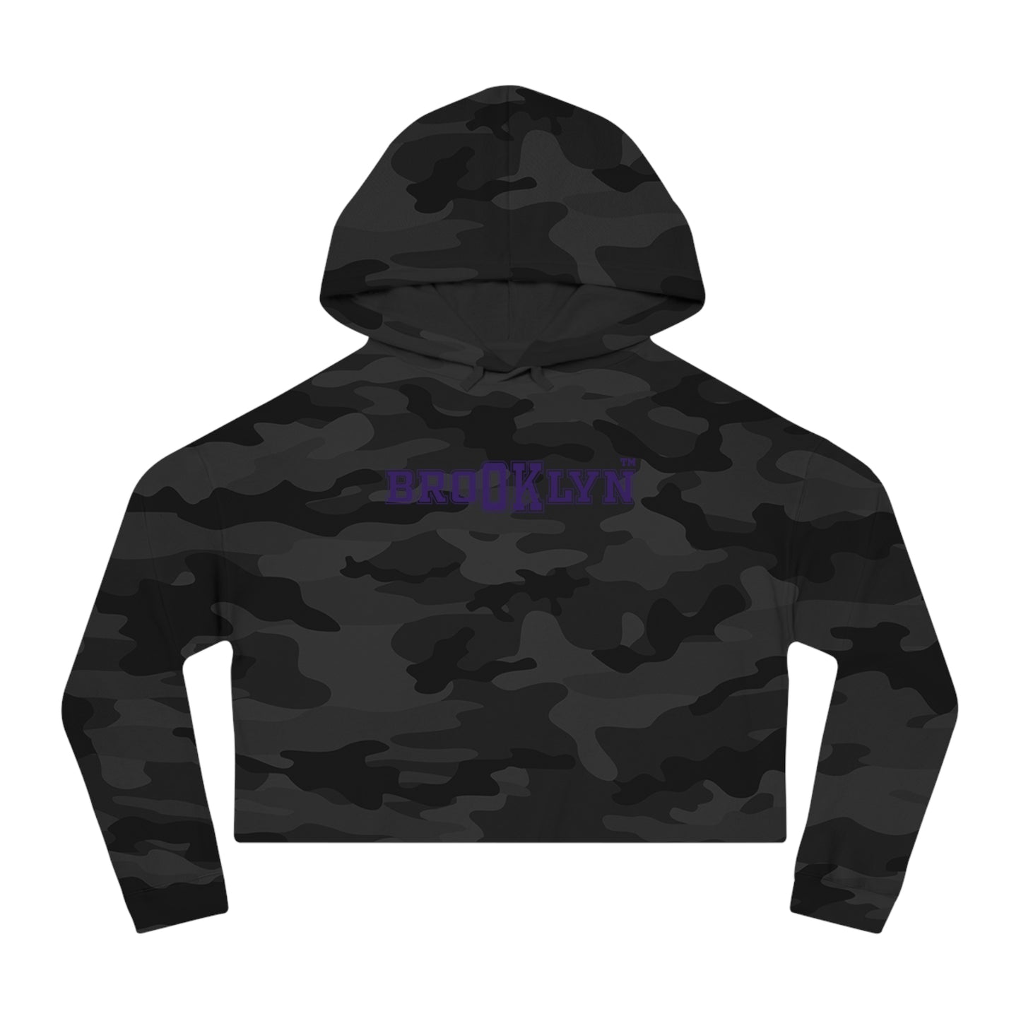 Ok Brooklyn's Women’s Cropped Hooded Sweatshirt
